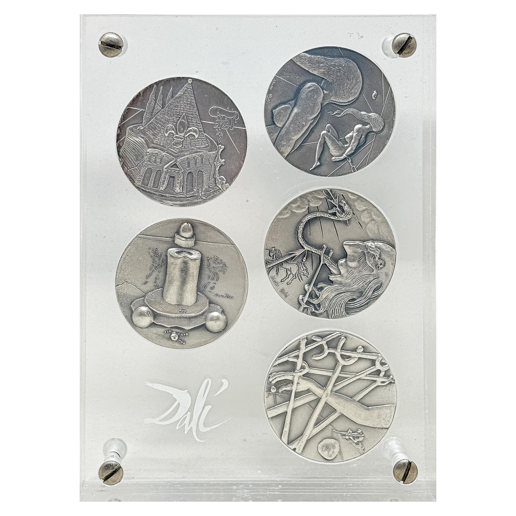 COLECCIIÓN MEDALLAS DALÍ LOS DIEZ MANDAMIENTOS