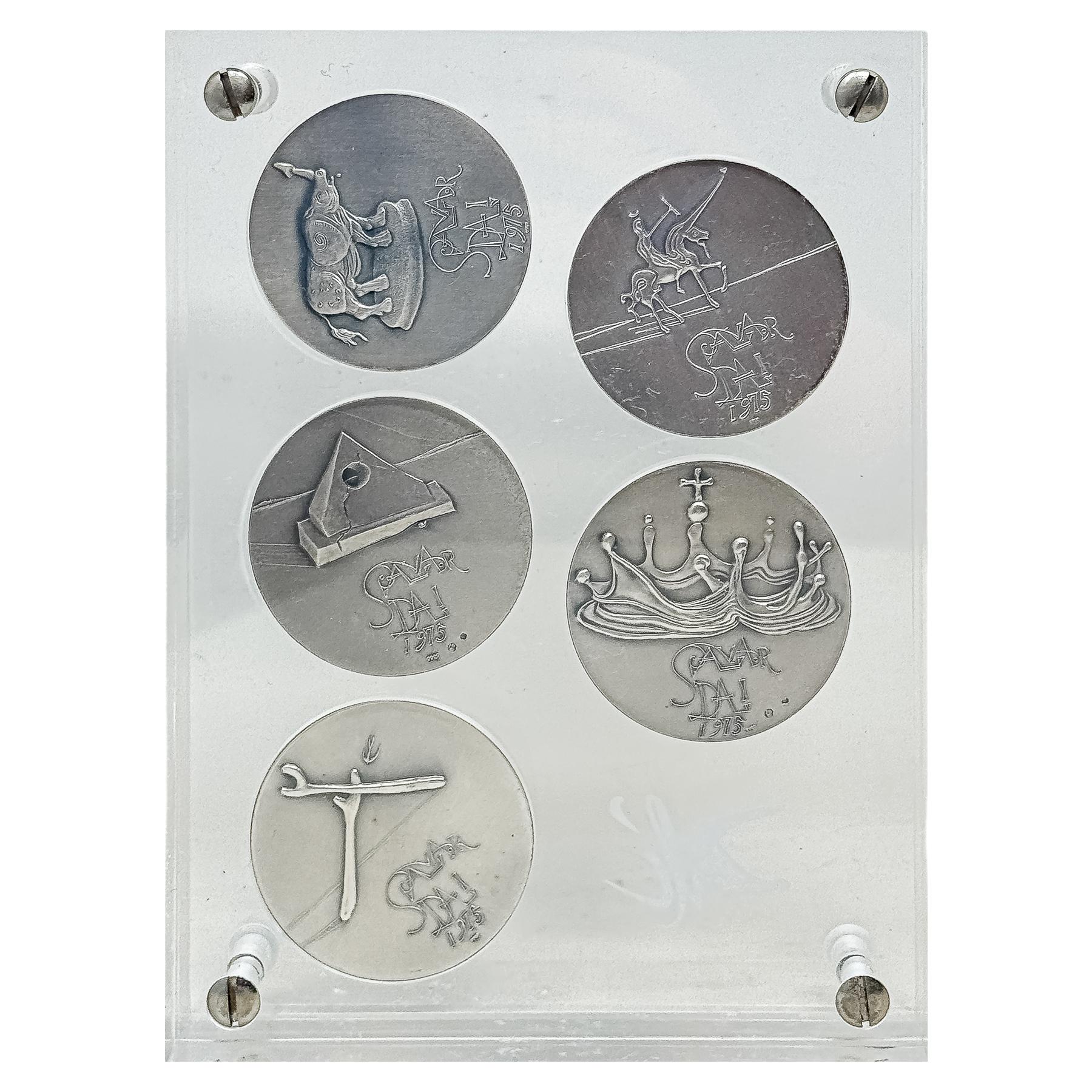 COLECCIIÓN MEDALLAS DALÍ LOS DIEZ MANDAMIENTOS