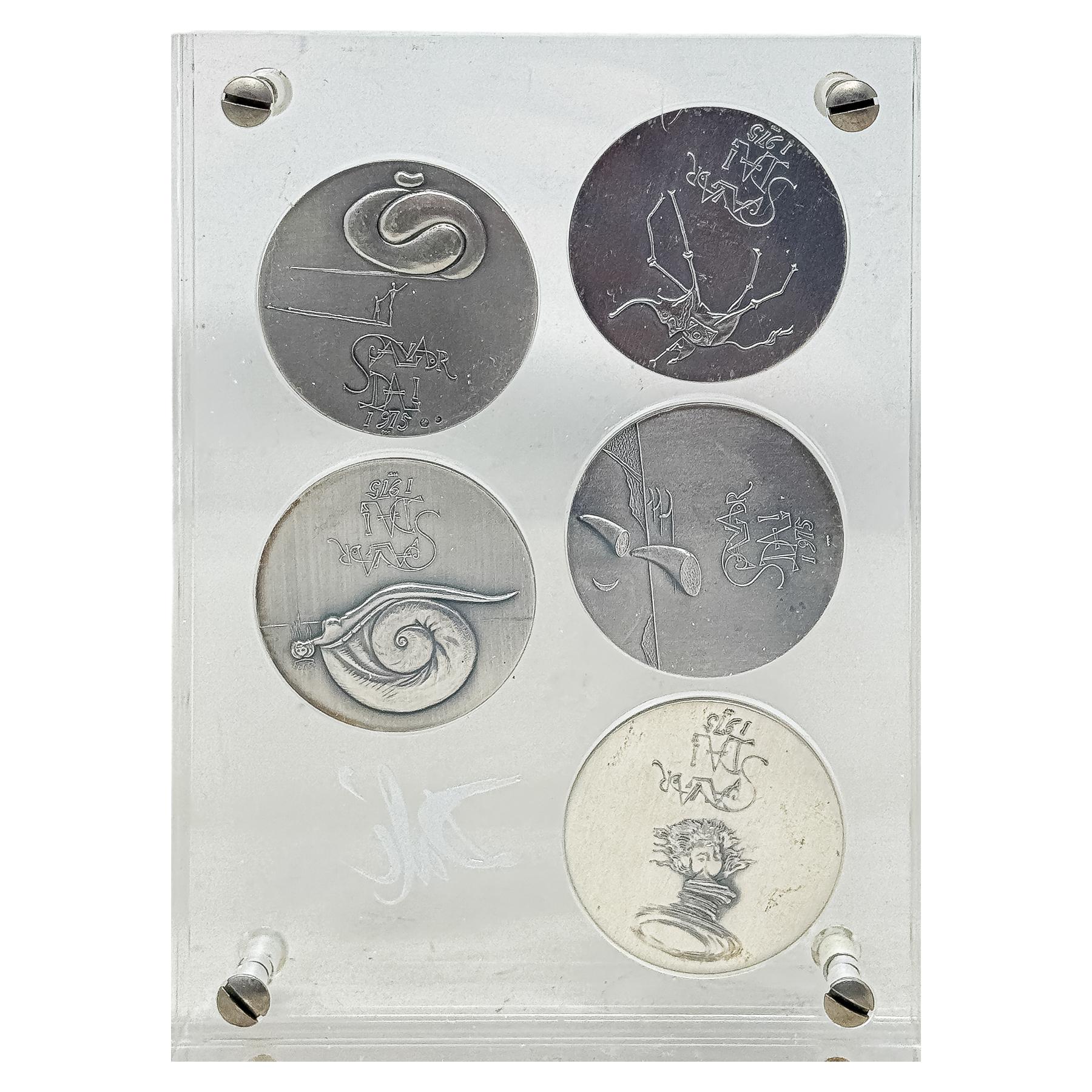 COLECCIIÓN MEDALLAS DALÍ LOS DIEZ MANDAMIENTOS