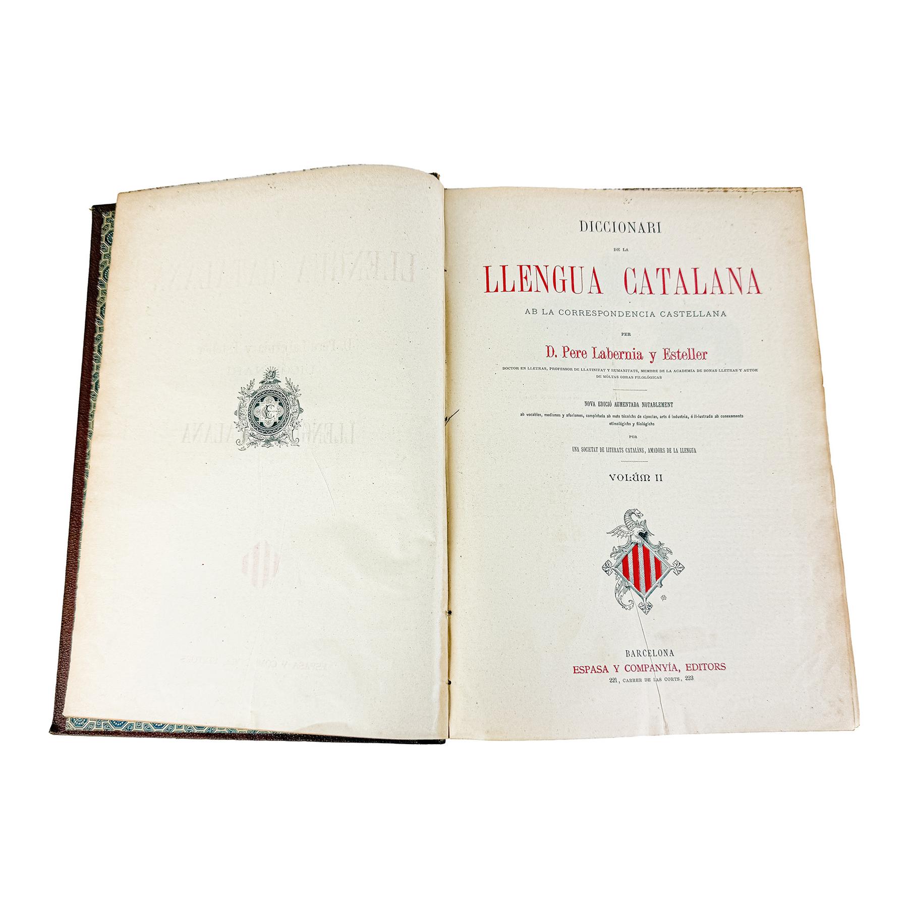 DICCIONARI DE LA LLENGUA CATALANA... 