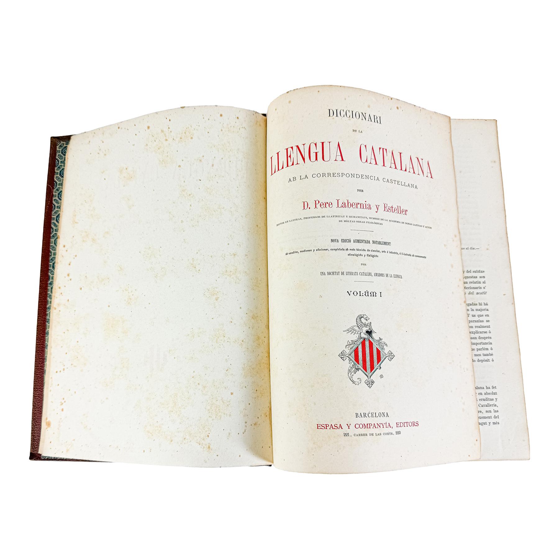 DICCIONARI DE LA LLENGUA CATALANA... 