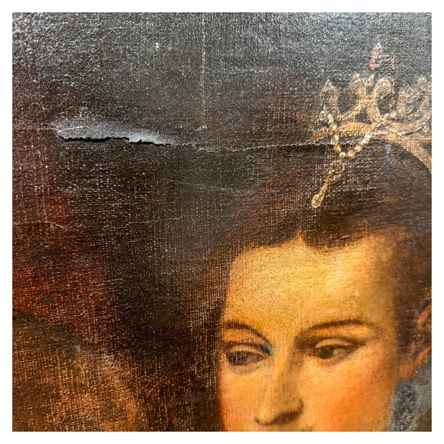 CÓPIA DE TIZIANO DEL SIGLO XIX