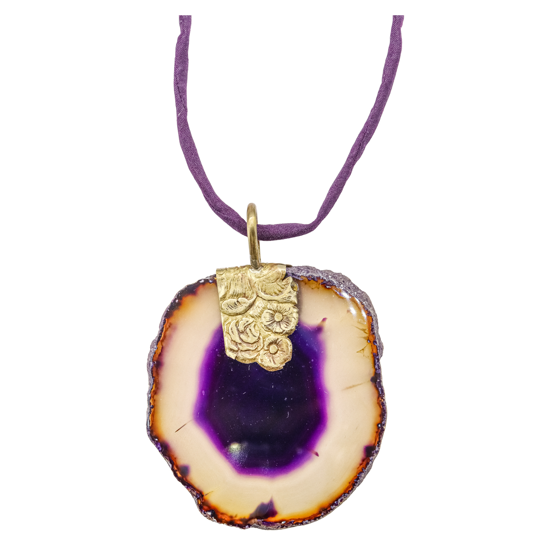 COLGANTE CON SECCIÓN DE GEODA