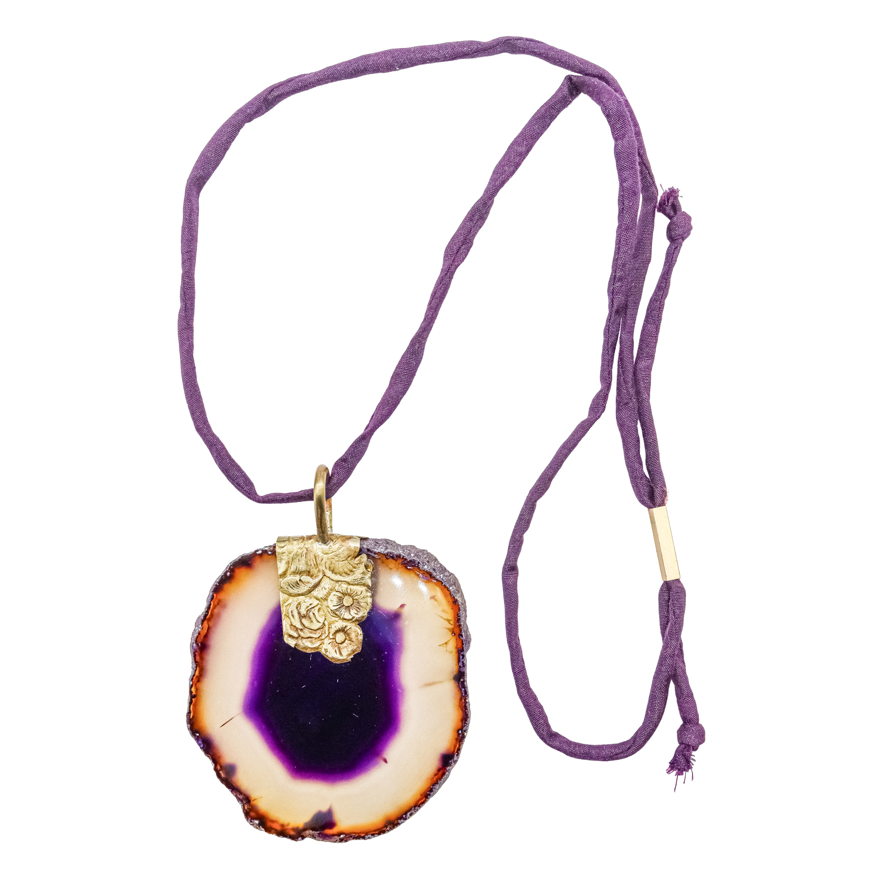 COLGANTE CON SECCIÓN DE GEODA