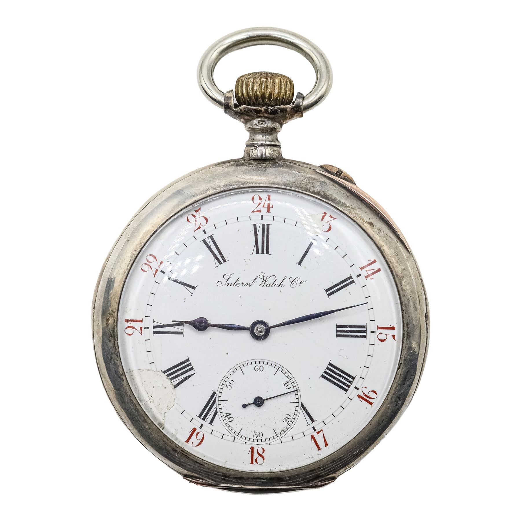 RELOJ DE BOLSILLO INTERNATIONAL WACHT CIA.
