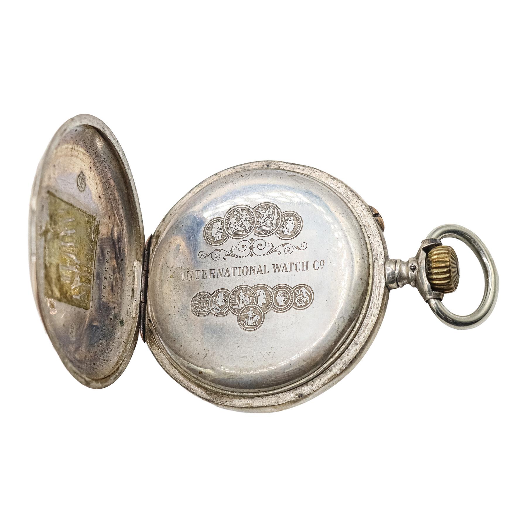RELOJ DE BOLSILLO INTERNATIONAL WACHT CIA.
