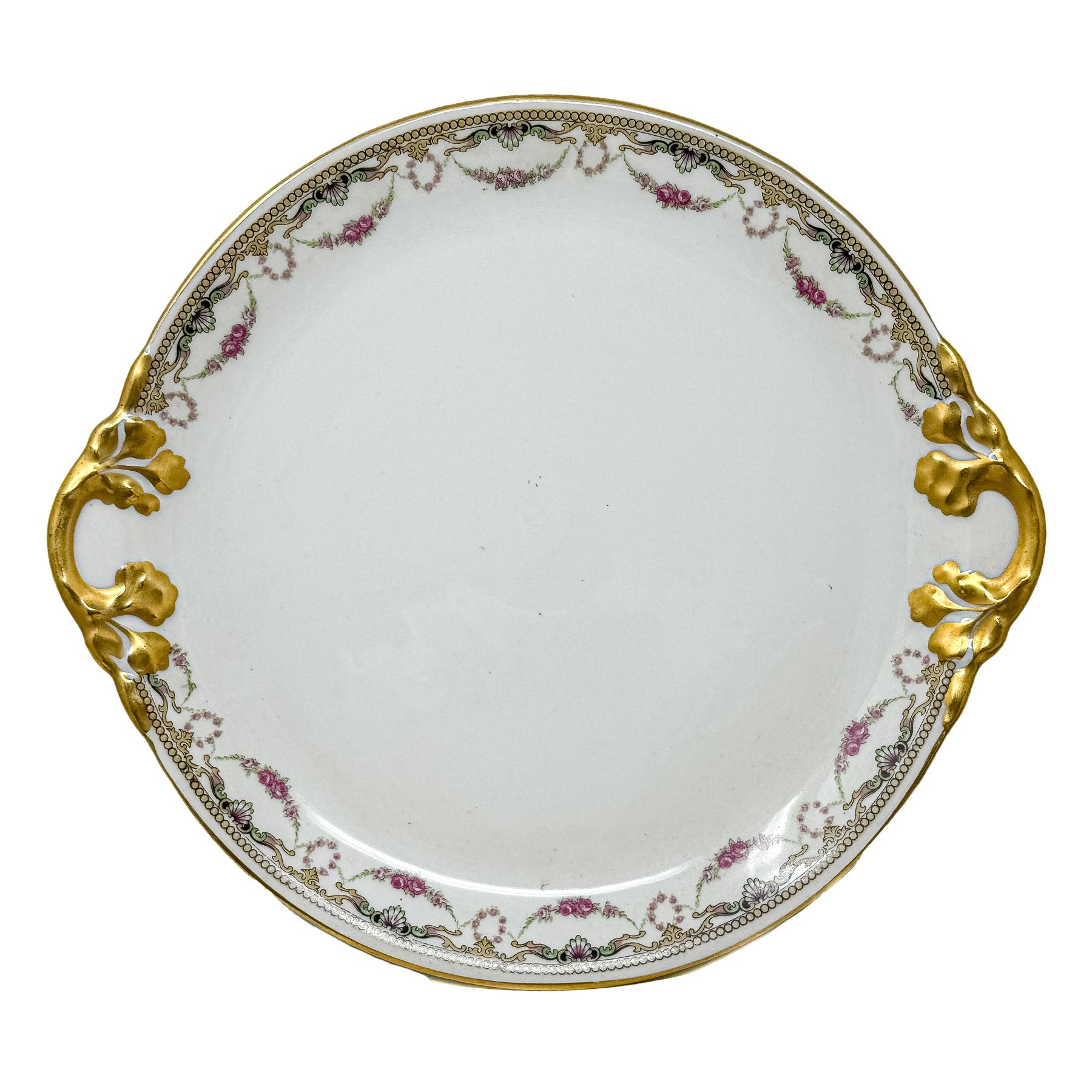 SERVICIO DE POSTRE DE LIMOGES, MEDIADOS S.XX
