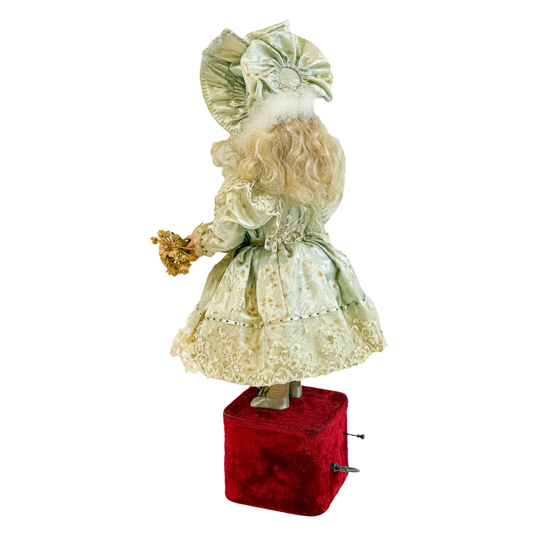 MUÑECA AUTOMATA JUMEAU-LEOPOLD LAMBERT DE FINALES DEL S.XIX
