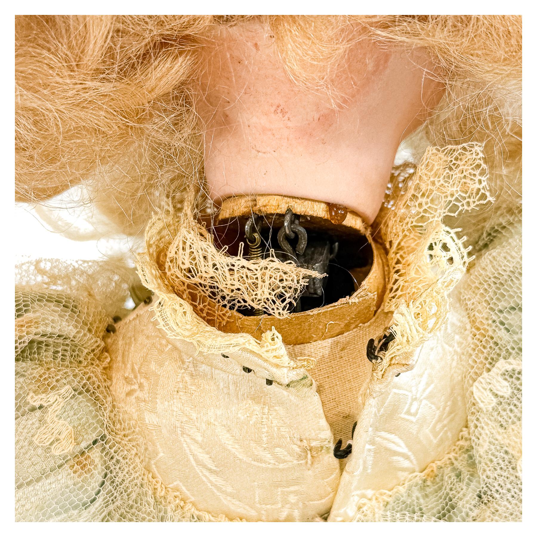 MUÑECA AUTOMATA JUMEAU-LEOPOLD LAMBERT DE FINALES DEL S.XIX