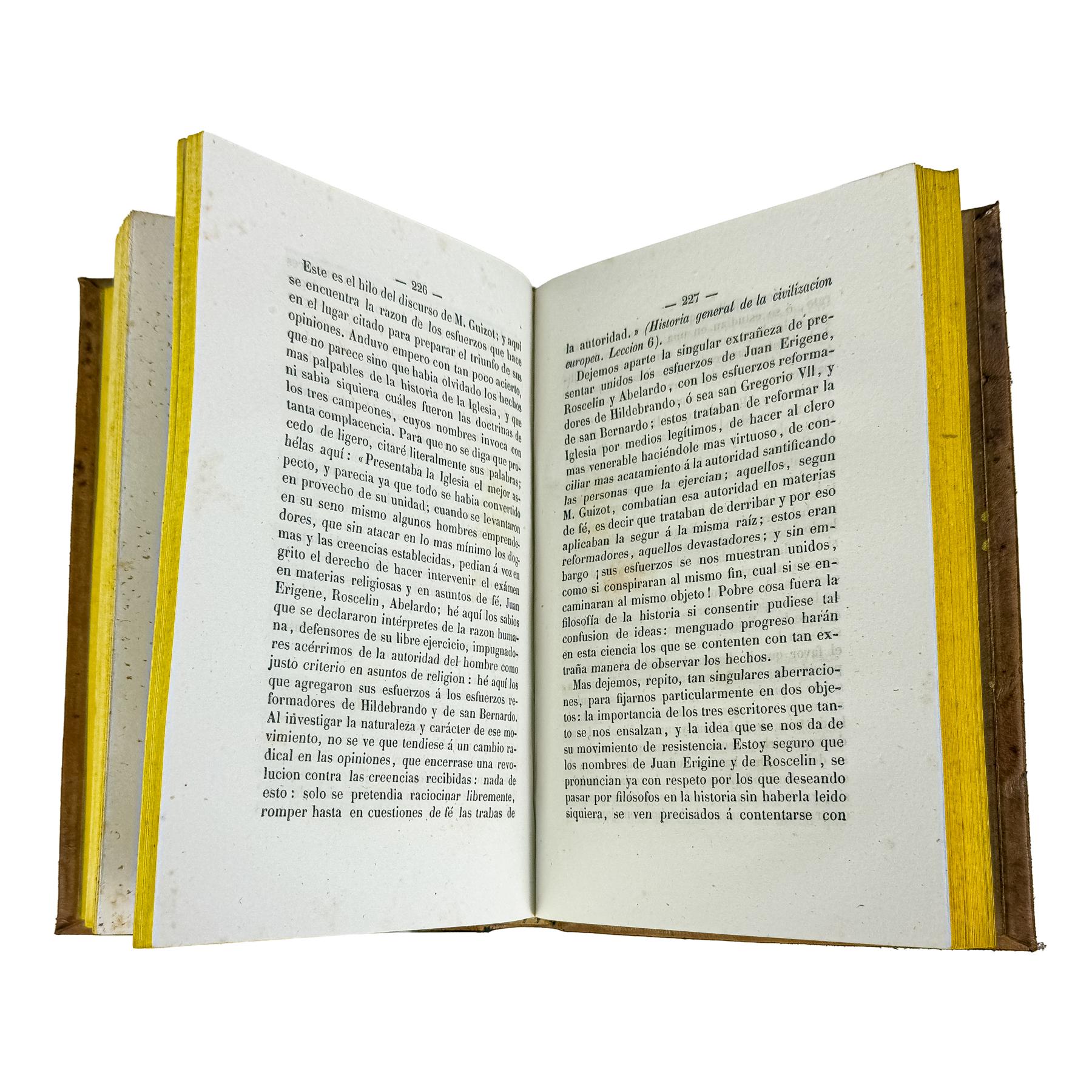 CUATRO LIBROS DE MEDIADOS DEL SIGLO XIX 