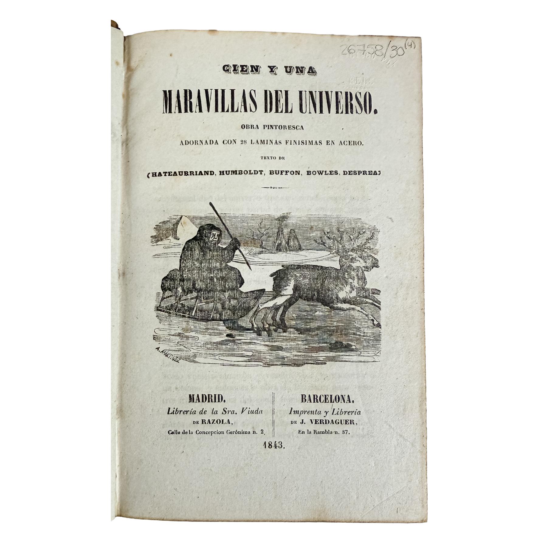 CUATRO LIBROS DE MEDIADOS DEL SIGLO XIX 