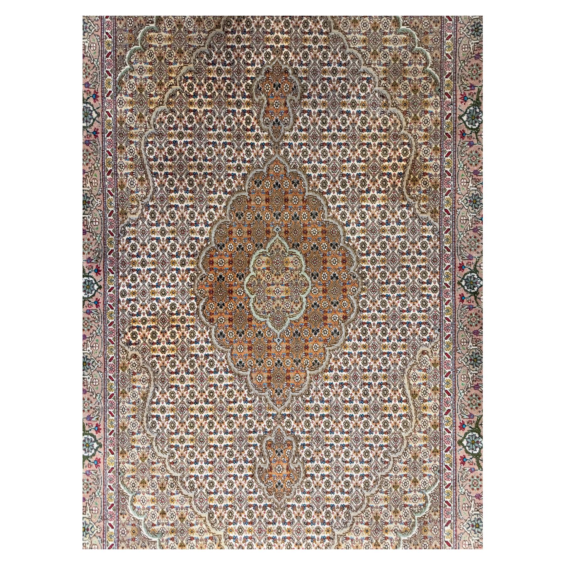 ALFOMBRA PERSA MAHI DE MEDIADOS S.XX