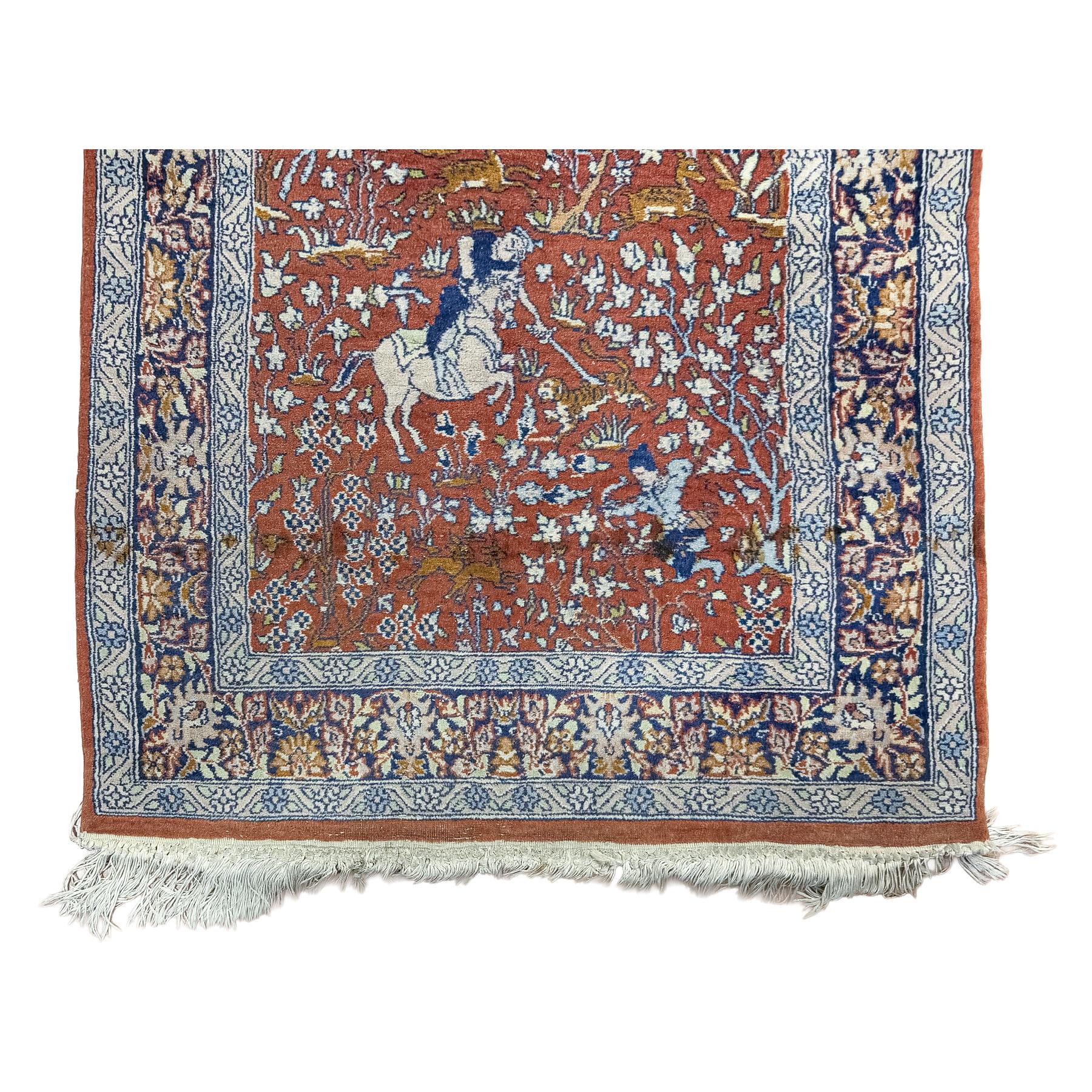 ALFOMBRA PERSA ISFAHAN DEL ÚLTIMO CUARTO DEL S.XX
