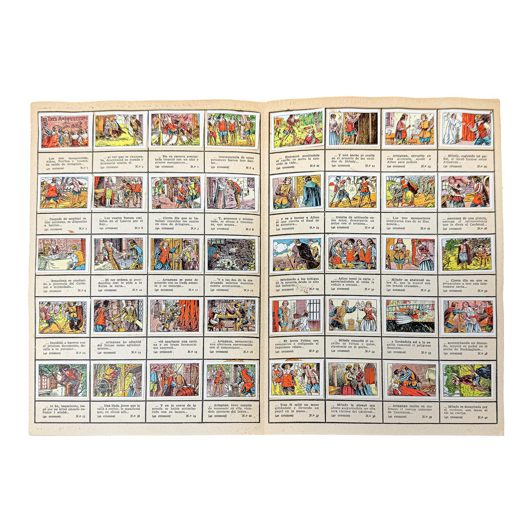 CUATRO ALBUMS DE CROMOS