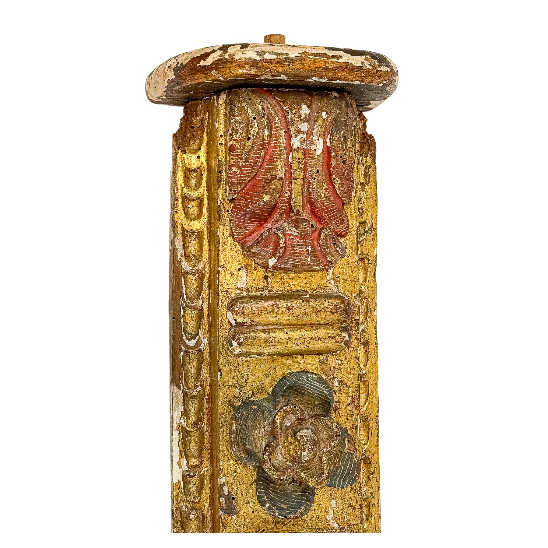 FRAGMENTO DE RETABLO DEL SIGLO XVII