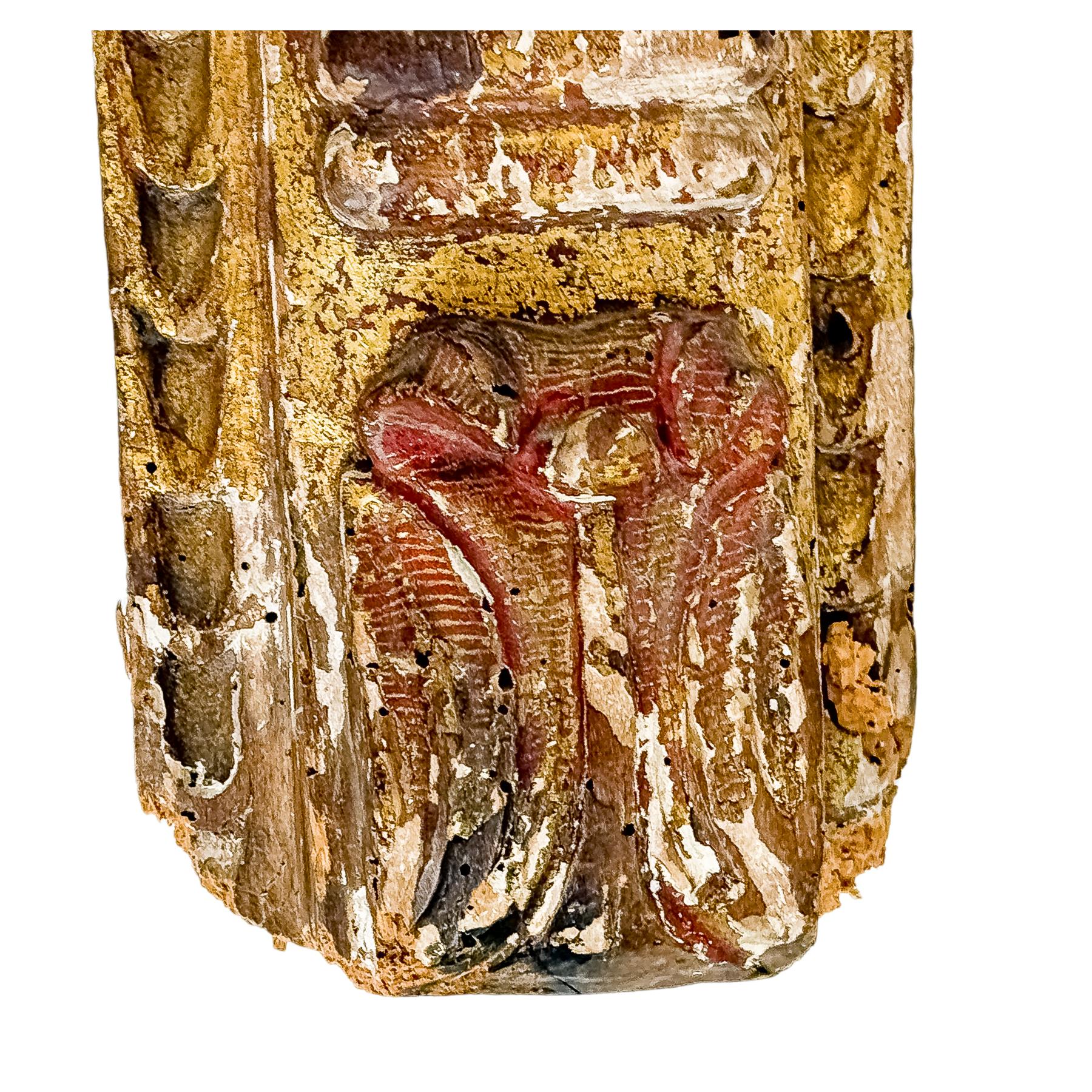 FRAGMENTO DE RETABLO DEL SIGLO XVII