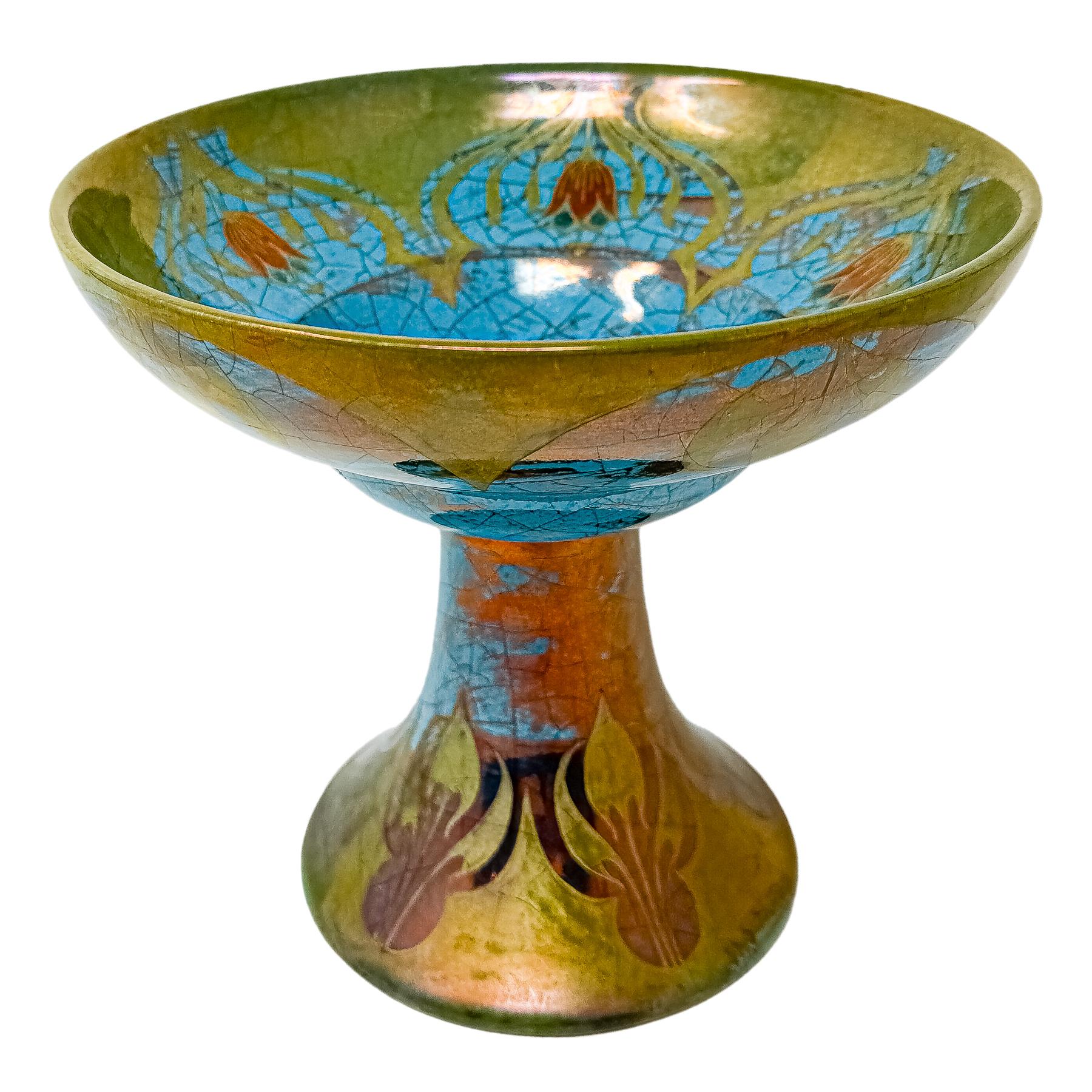 CENTRO DE MESA ART NOUVEAU DE PRINCIPIOS DEL S.XX