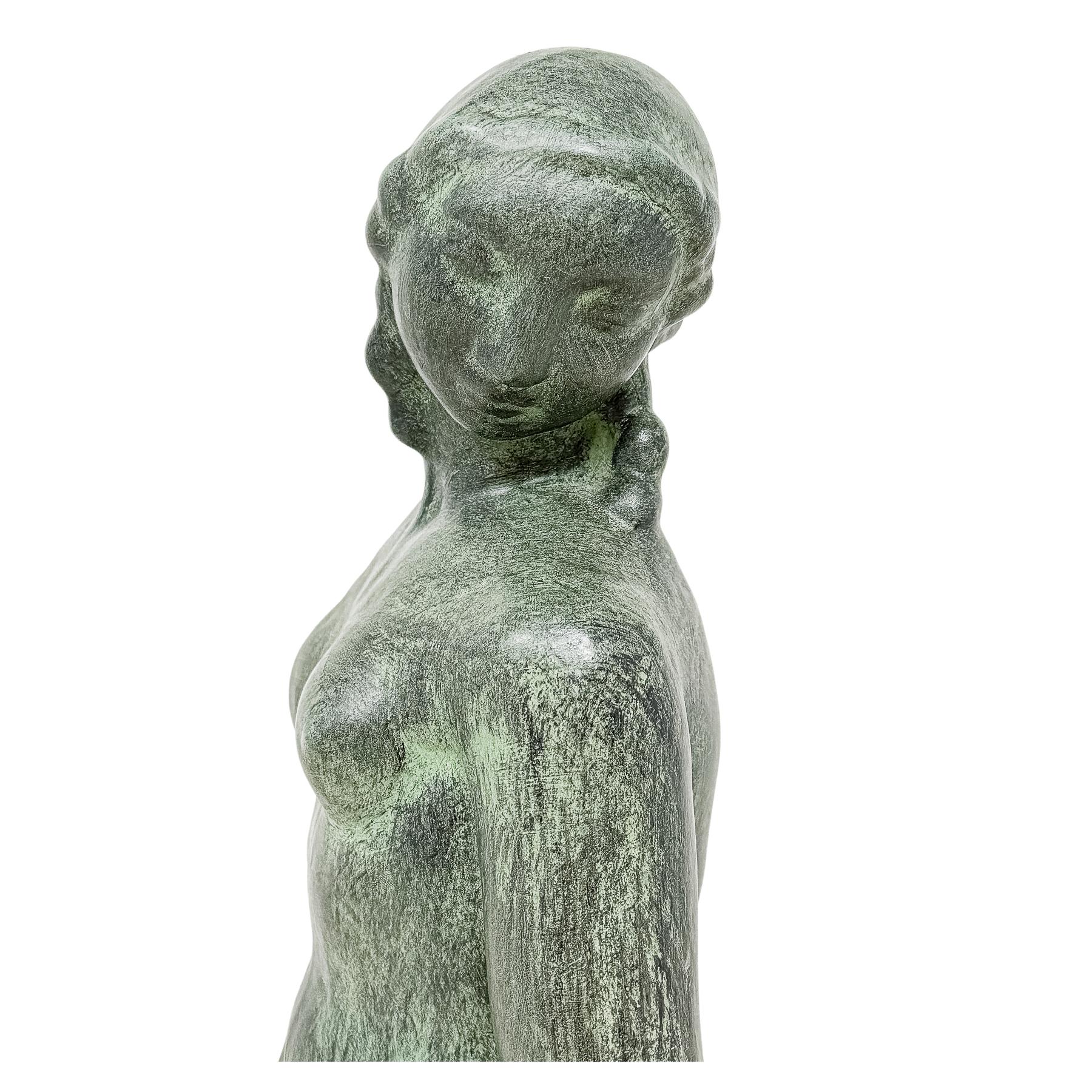 FIGURA DE CERÁMICA AHUMADA 