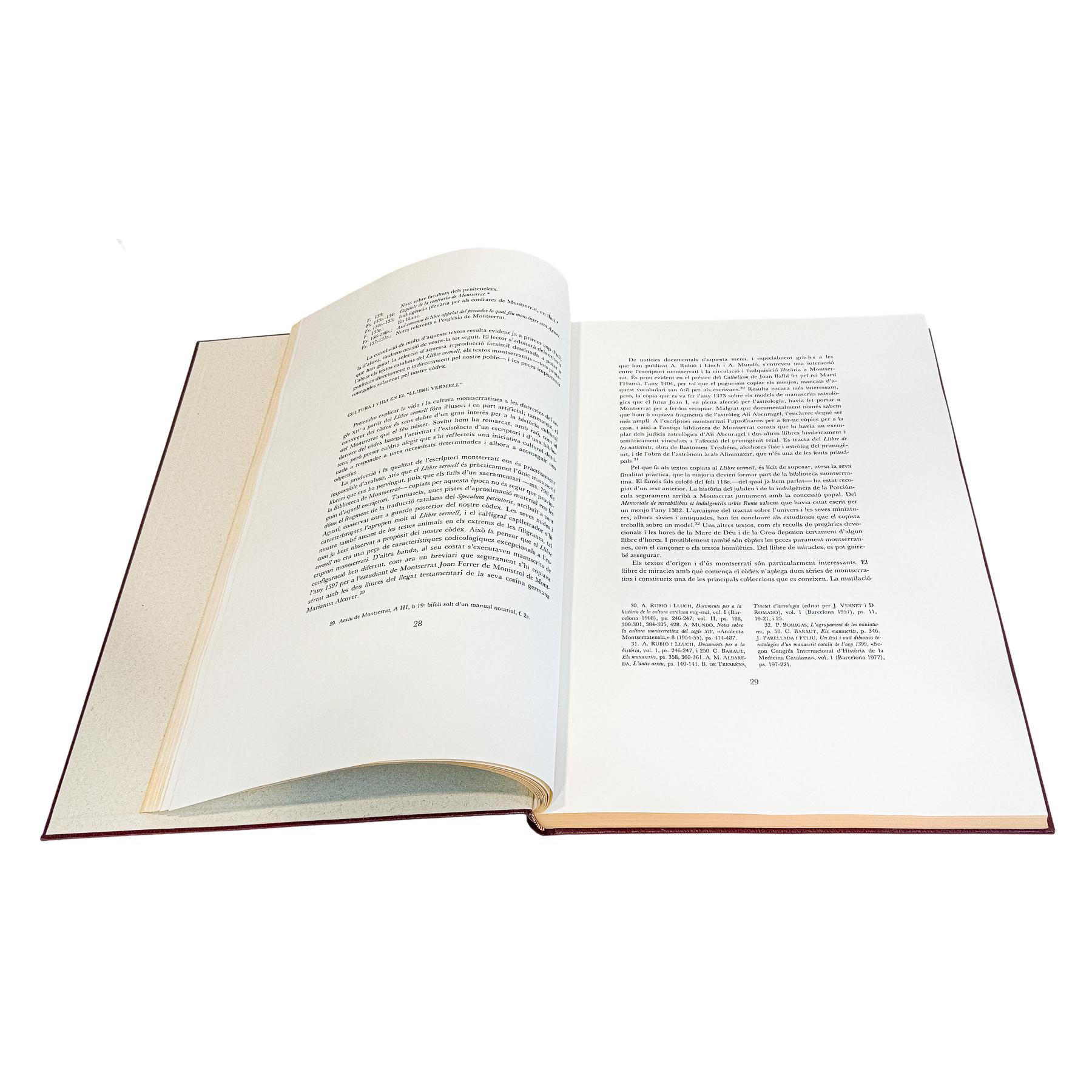 LLIBRE VERMELL DE MONTSERRAT