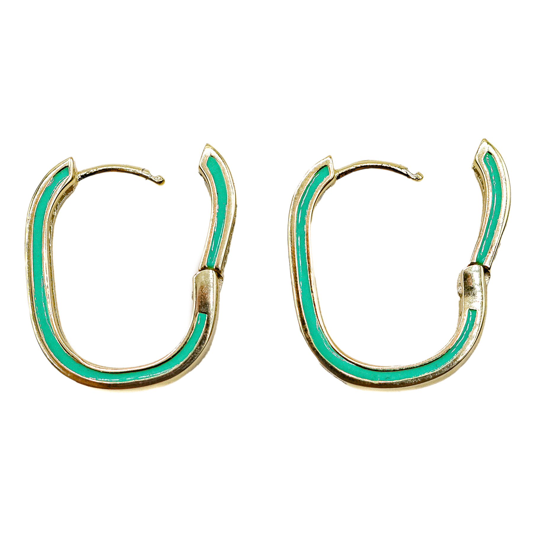PENDIENTES ARGOLLAS CON CIRCONITAS