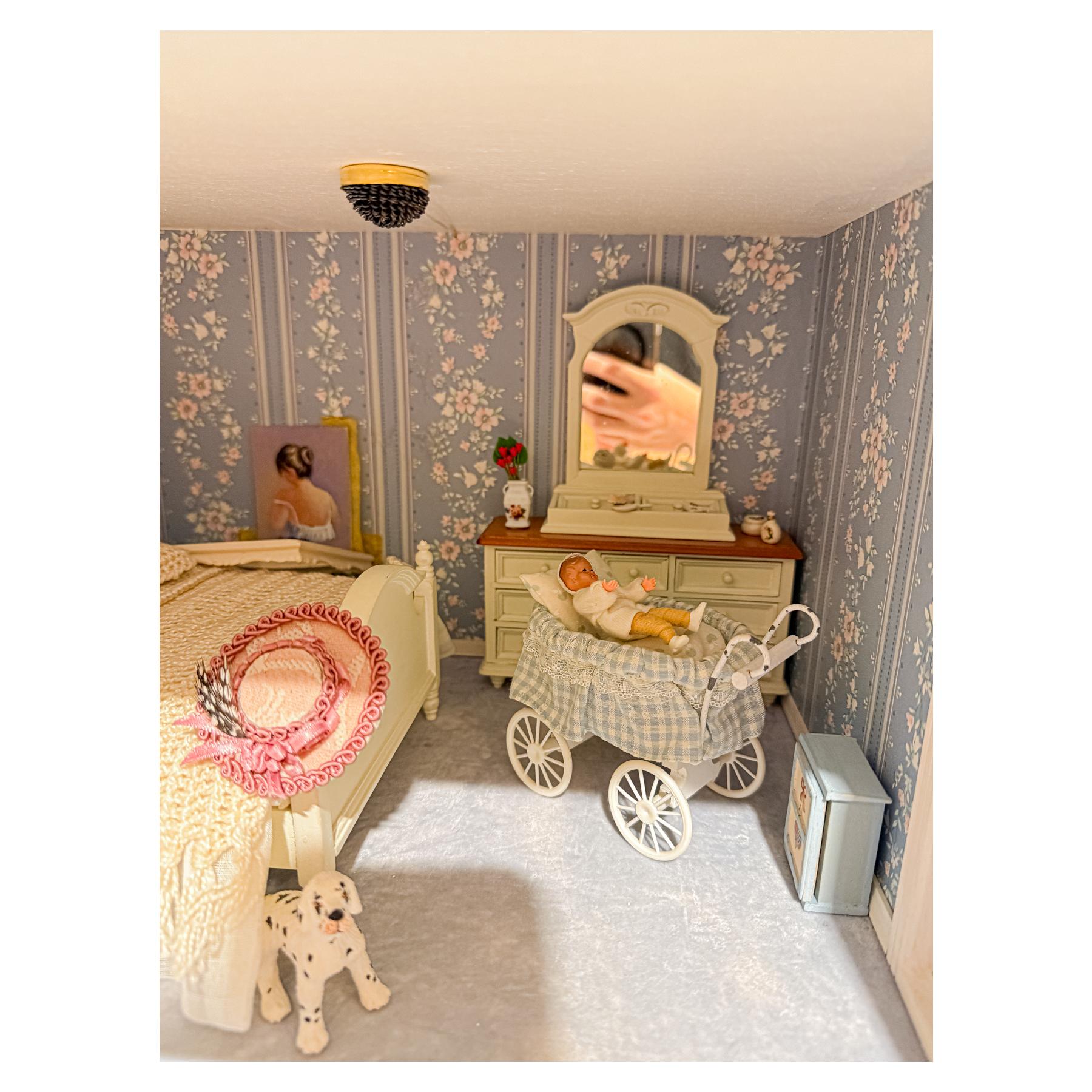 CASITA DE MUÑECAS DEL  ÚLTIMO CUARTO DEL S.XX