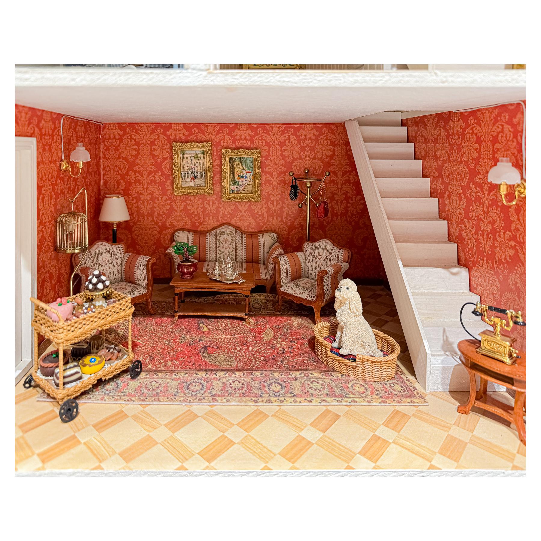CASITA DE MUÑECAS DEL  ÚLTIMO CUARTO DEL S.XX