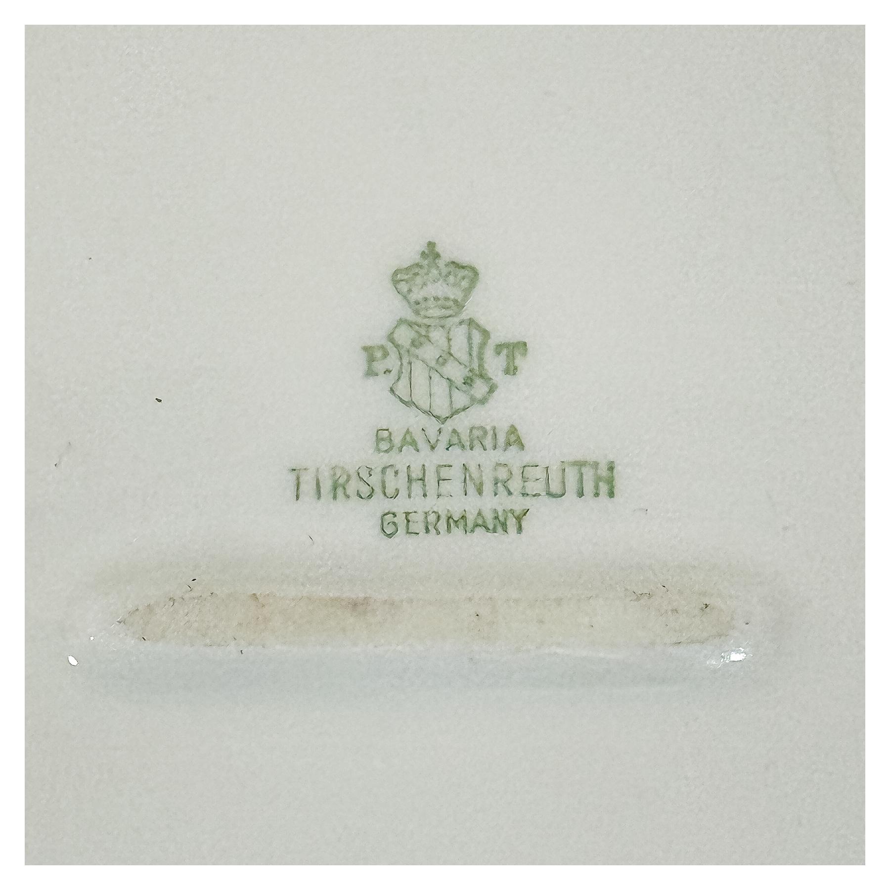 GRAN VAJILLA EN PORCELANA DE BAVARIA PARA 12 SERVICIOS