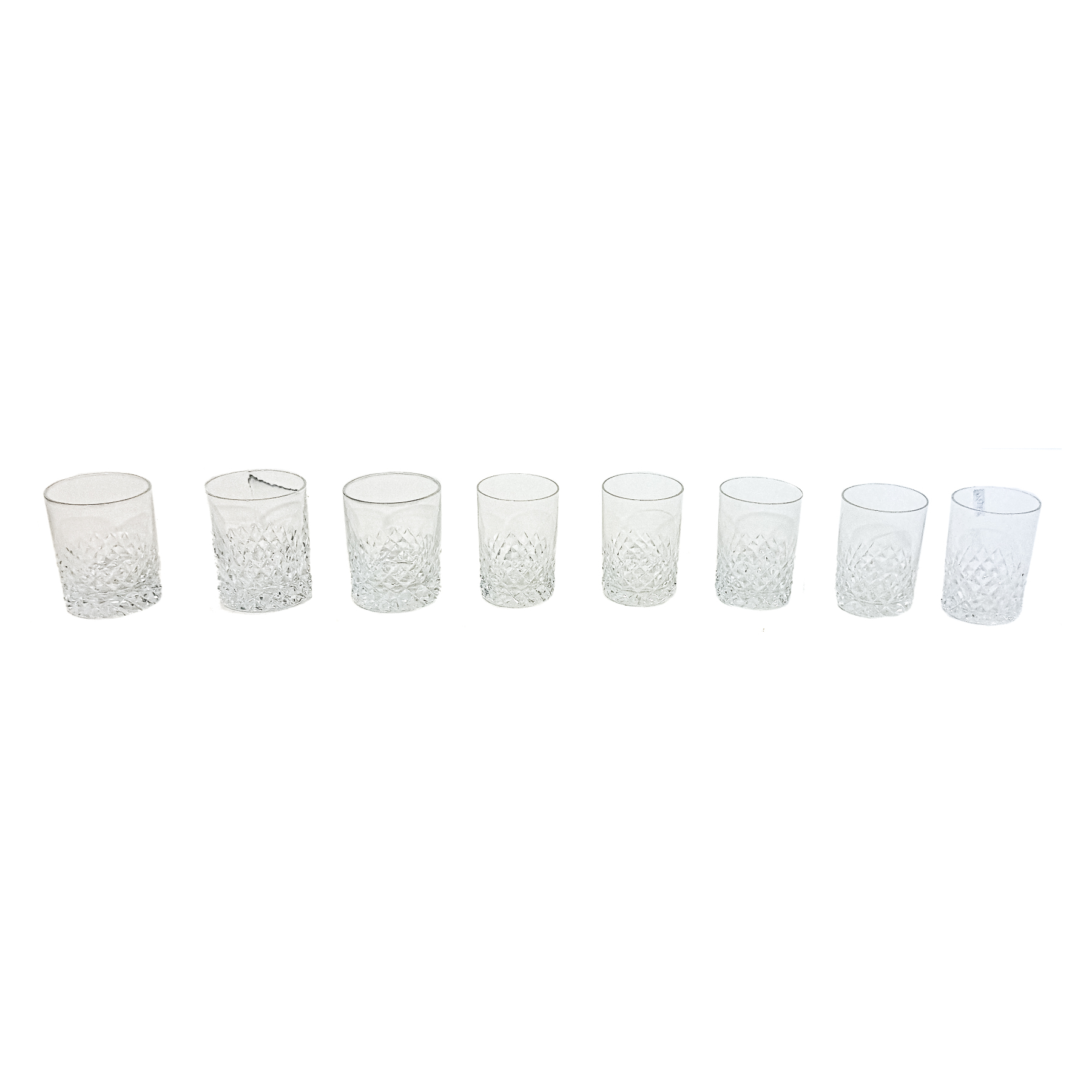 CONJUNTO VASOS DE MEDIADOS DEL S.XX