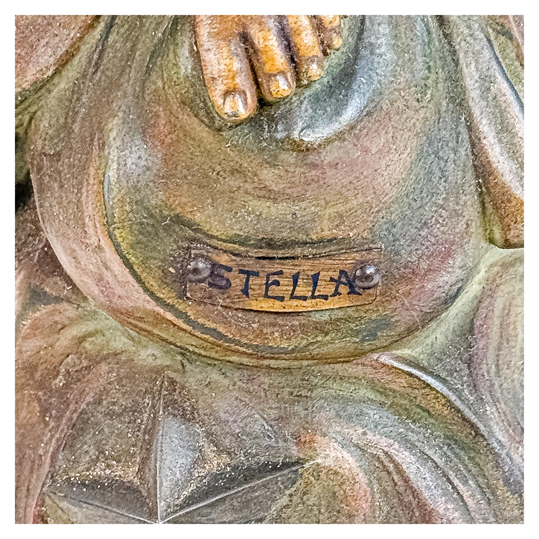 ESCULTURA EN CALAMINA DE PRINCIPIOS DEL S.XX