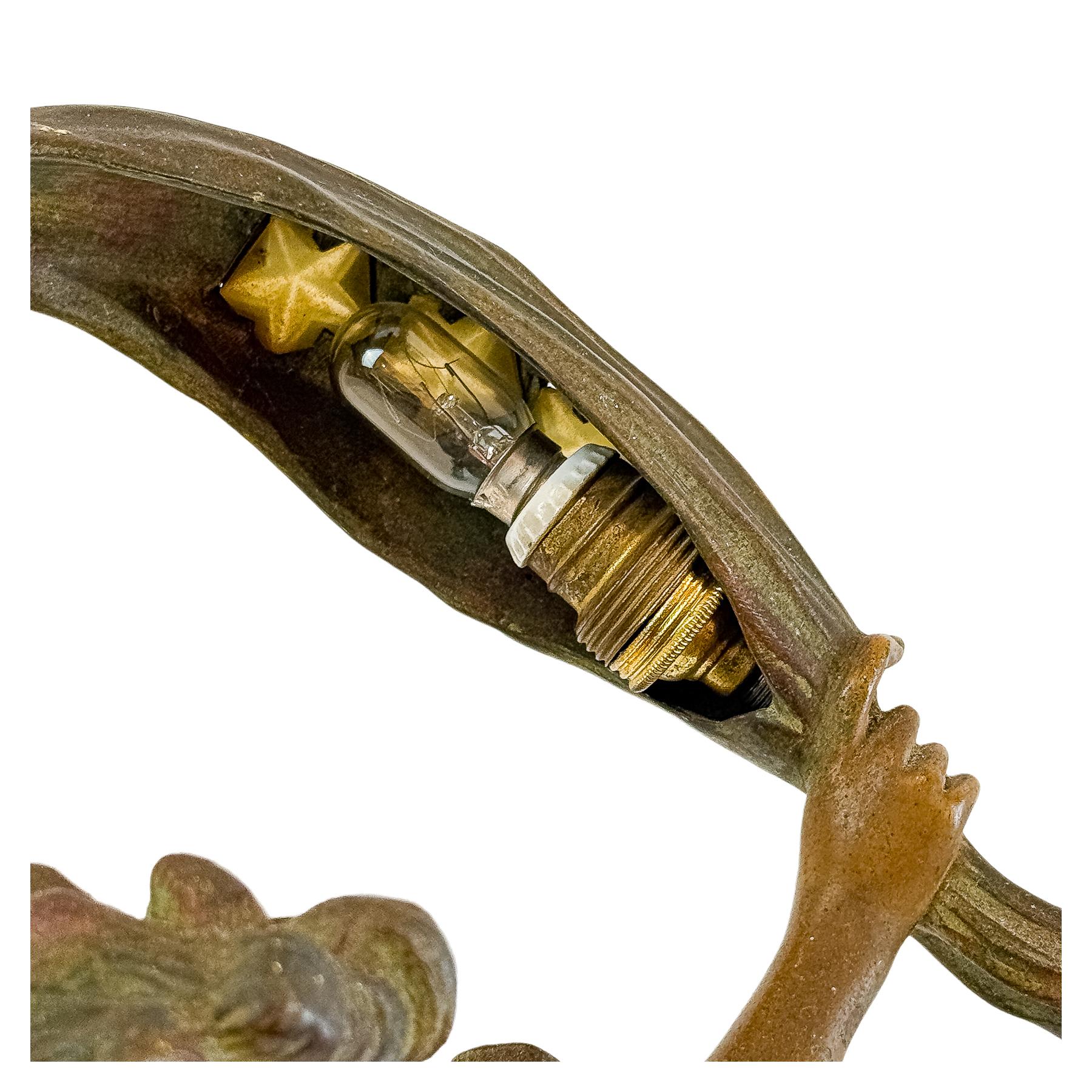 ESCULTURA EN CALAMINA DE PRINCIPIOS DEL S.XX