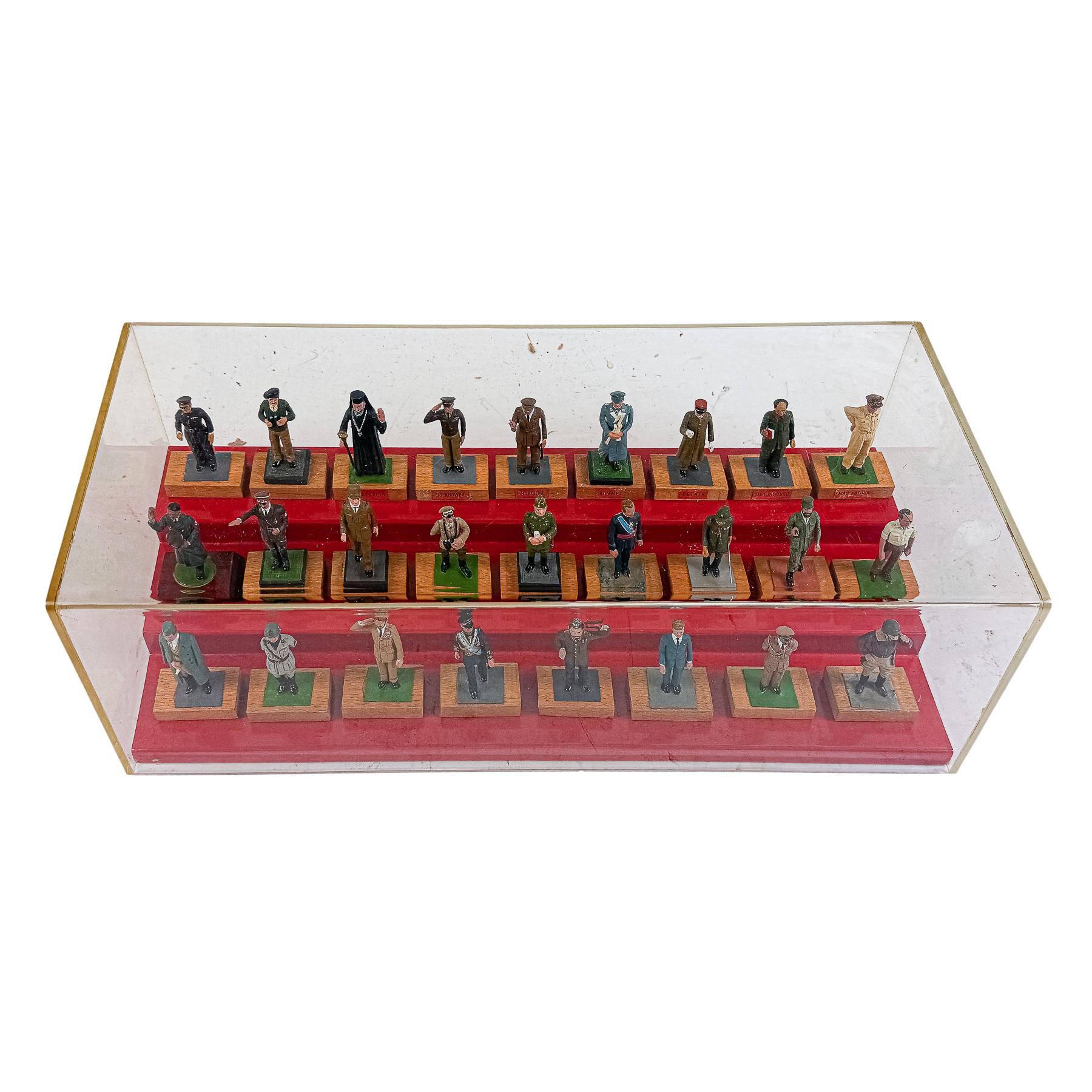 FIGURITAS DE PLOMO MEDIADOS SIGLO XX 