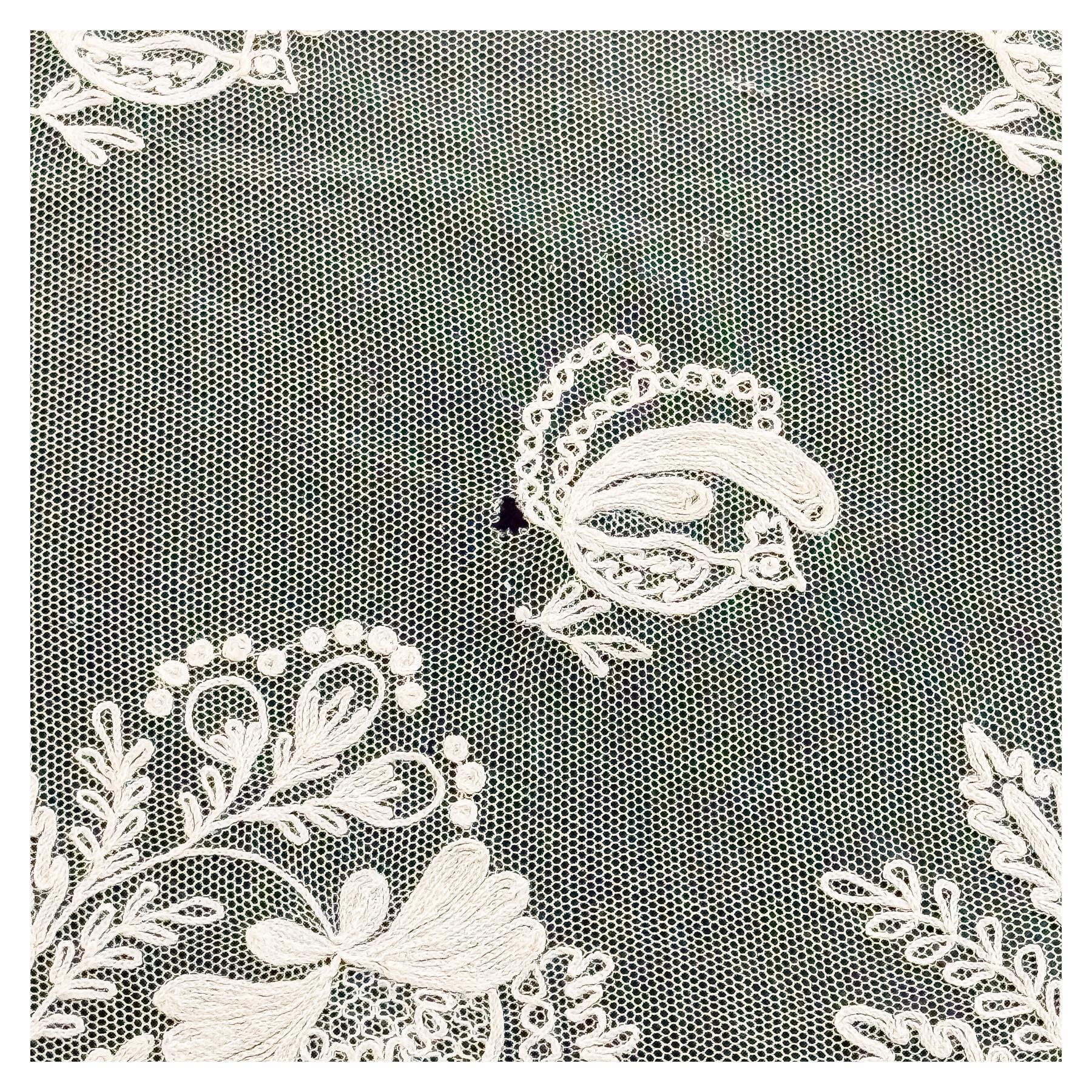 MANTILLA BLANCA DEL PRIMER TERCIO DEL S.XX
