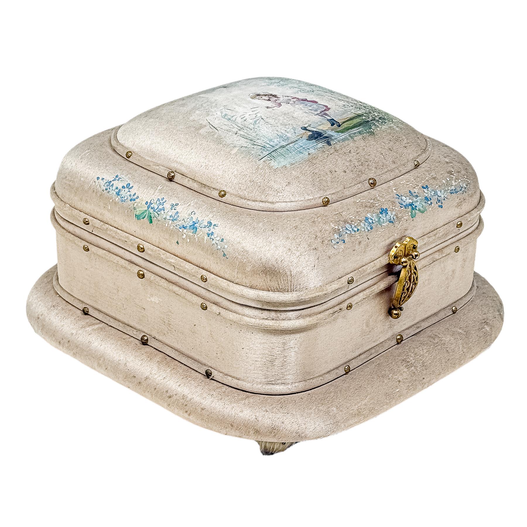 CAJA BOMBONERA DEL PRIMER TERCIO SIGLO XX