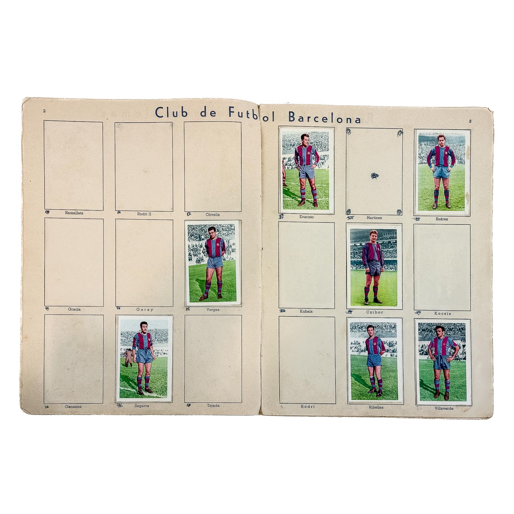 ALBUM DE CROMOS DE 1961