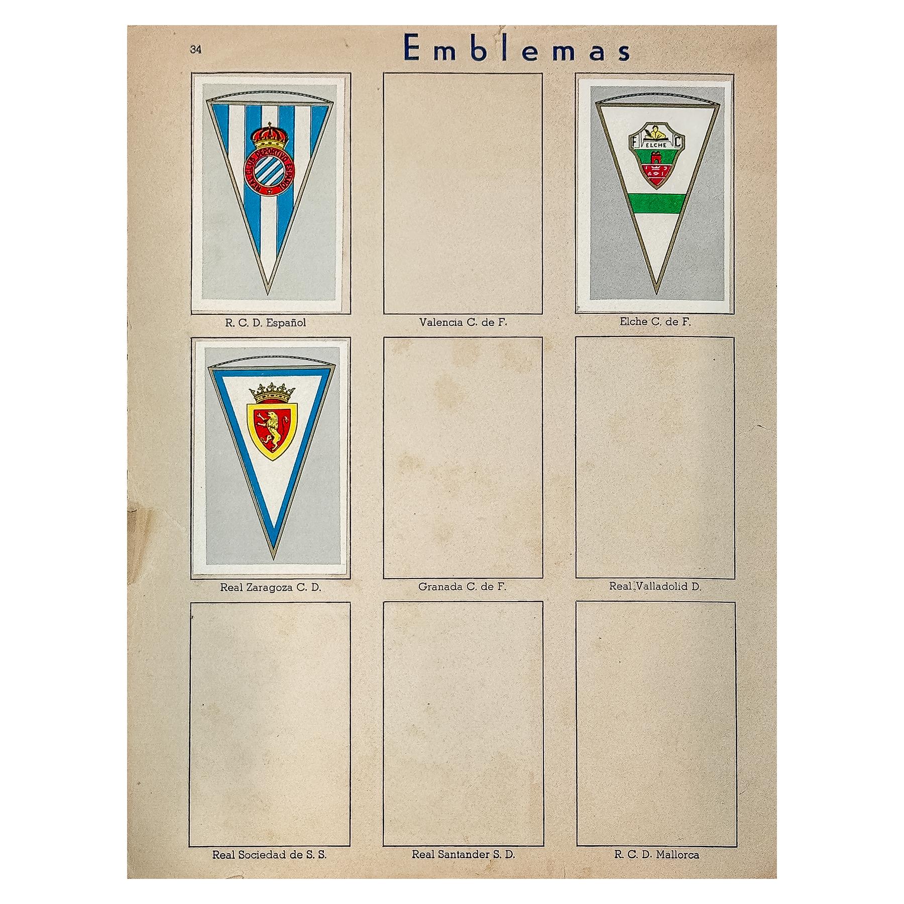 ALBUM DE CROMOS DE 1961