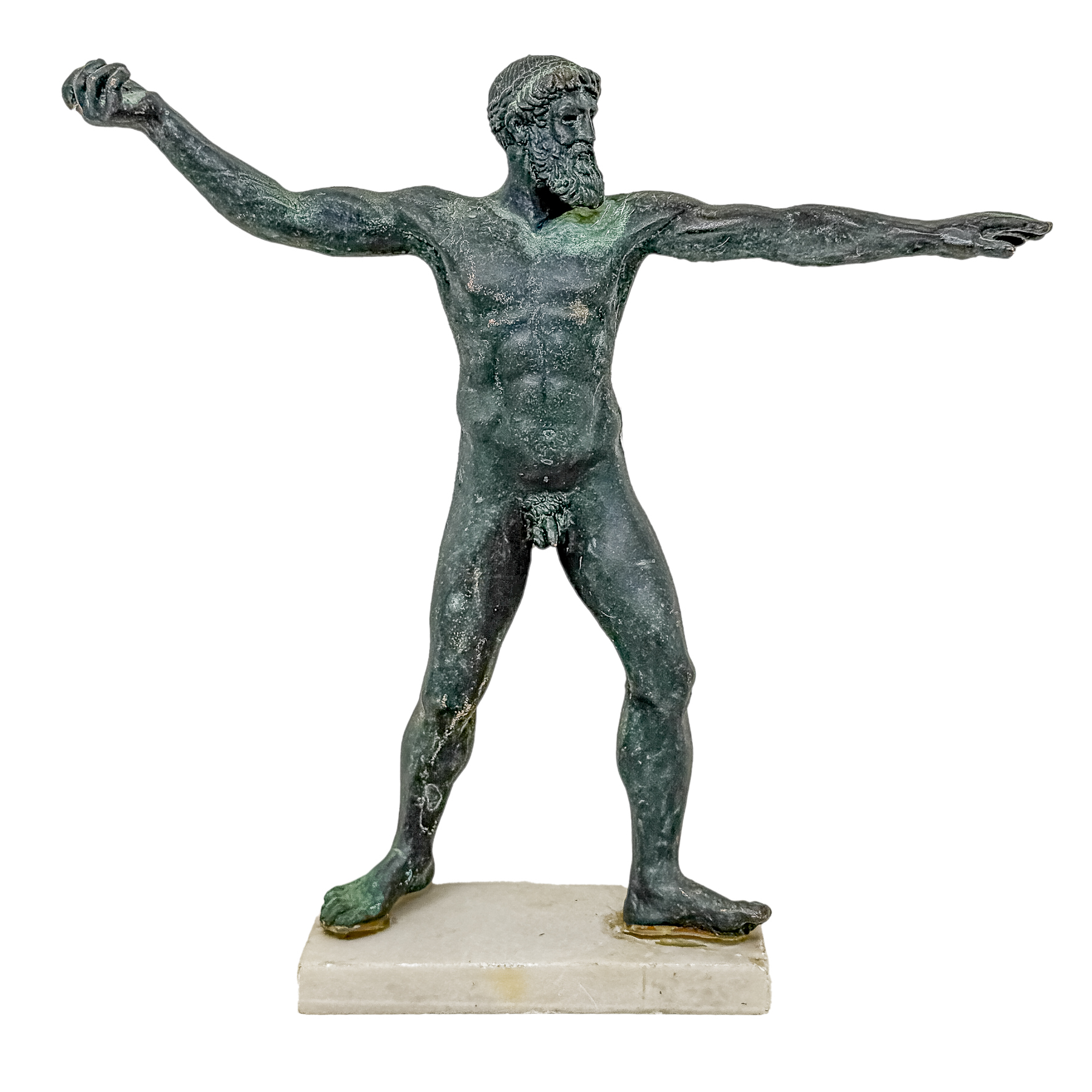 FIGURA EN BRONCE DEL DIOS DEL CABO ARTEMISIO