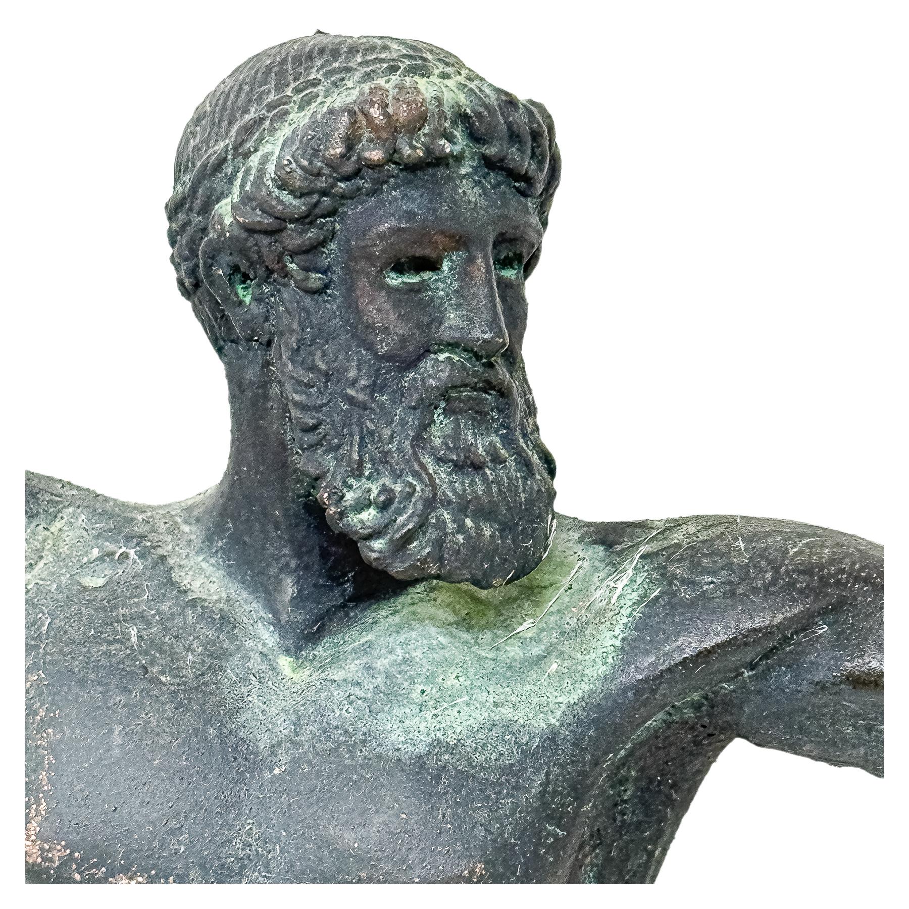 FIGURA EN BRONCE DEL DIOS DEL CABO ARTEMISIO