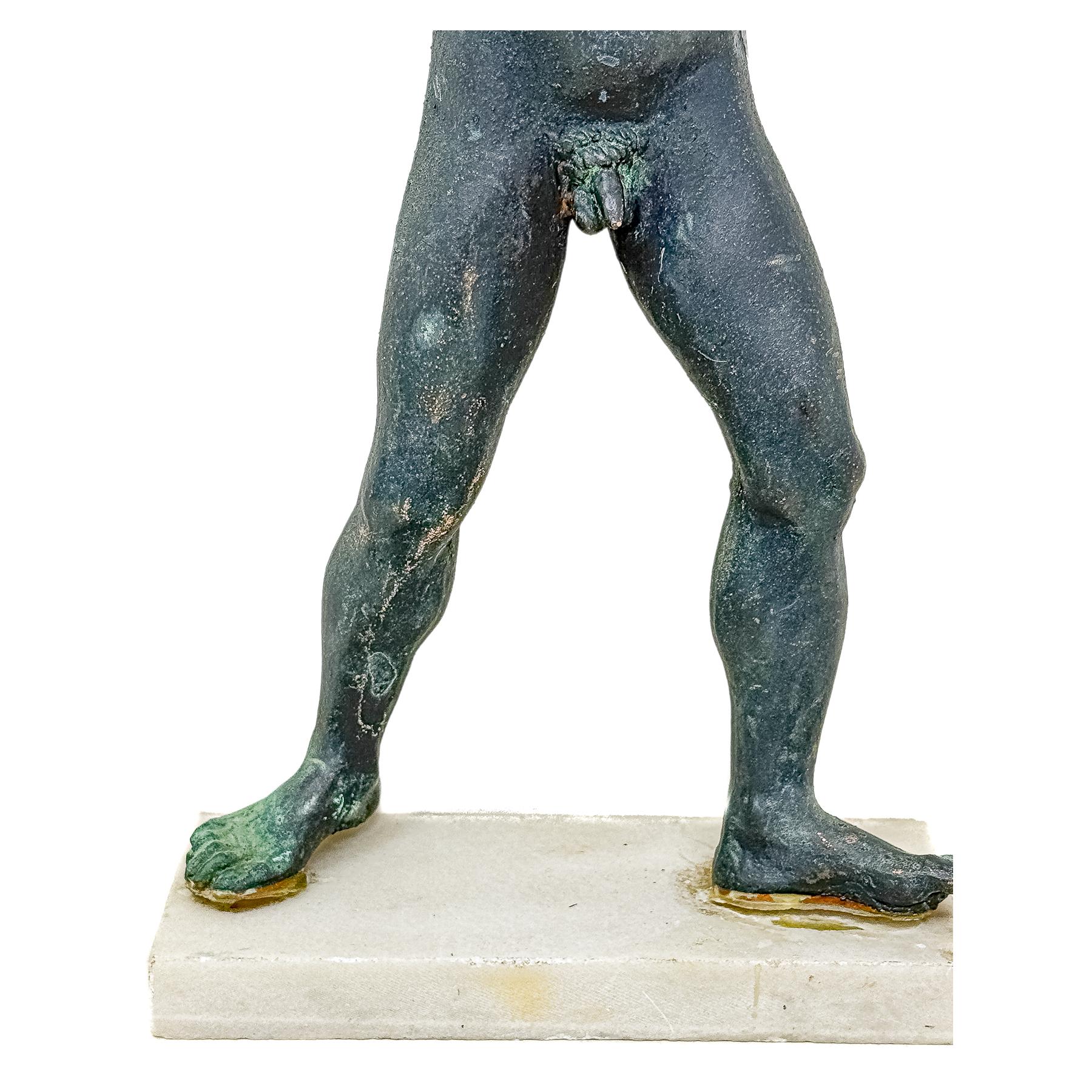 FIGURA EN BRONCE DEL DIOS DEL CABO ARTEMISIO