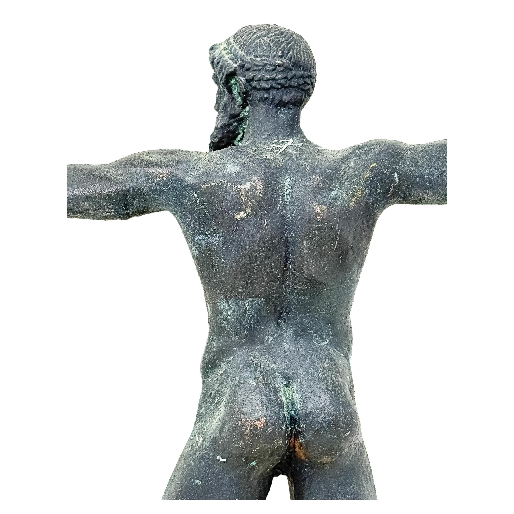 FIGURA EN BRONCE DEL DIOS DEL CABO ARTEMISIO