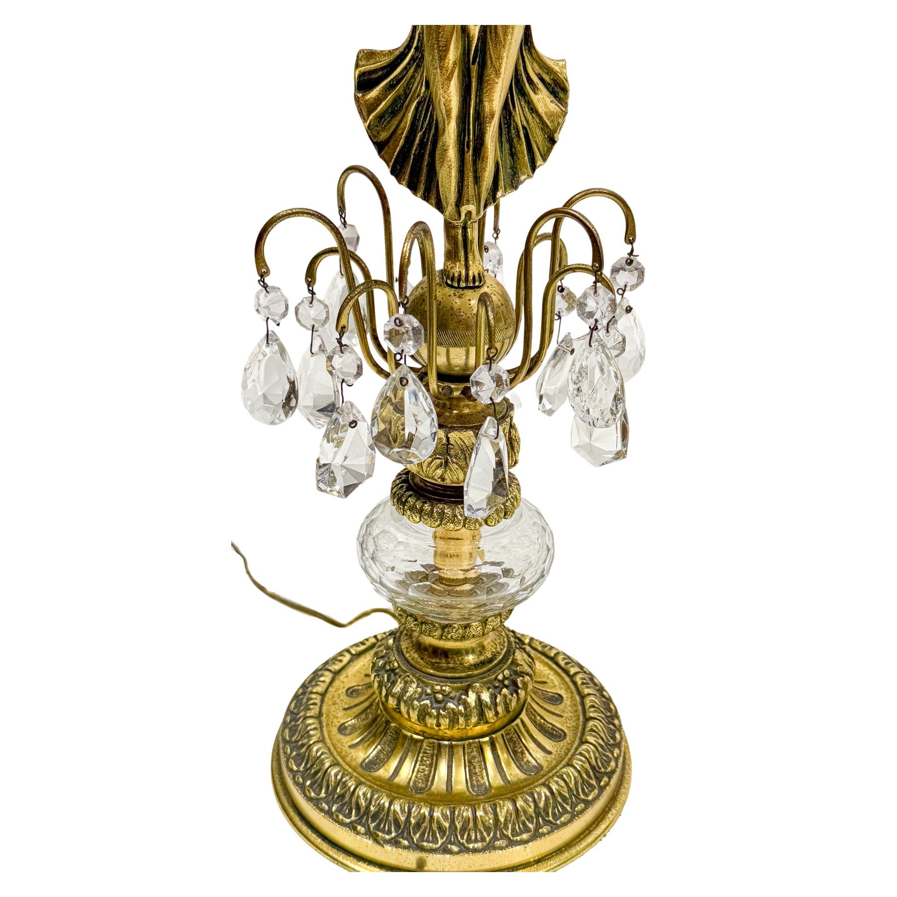 PAREJA DE CANDELABROS FINALES SIGLO XIX