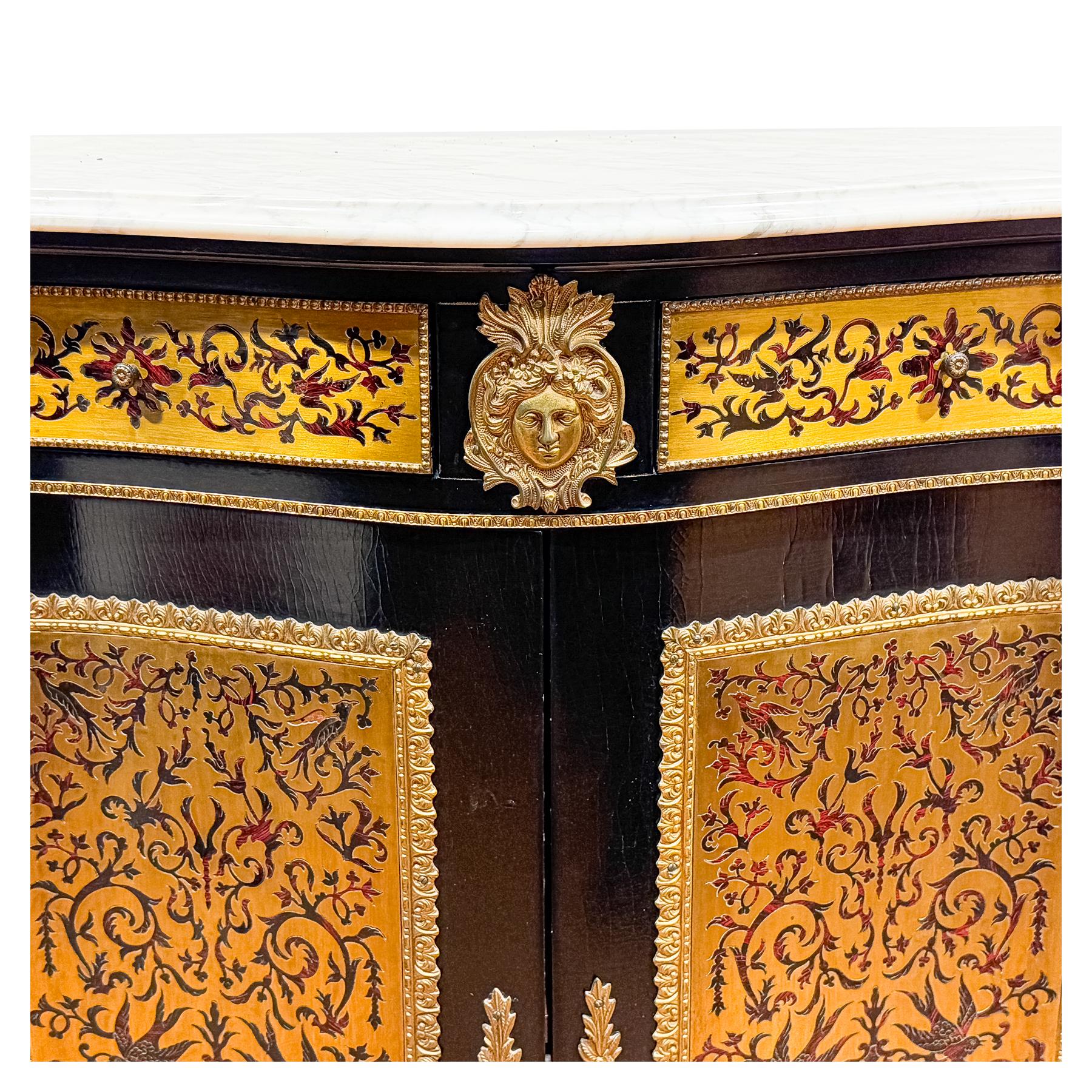 MUEBLE ENTREDÓS BOULLE DE LA PRIMERA MITAD DE SIGLO XX