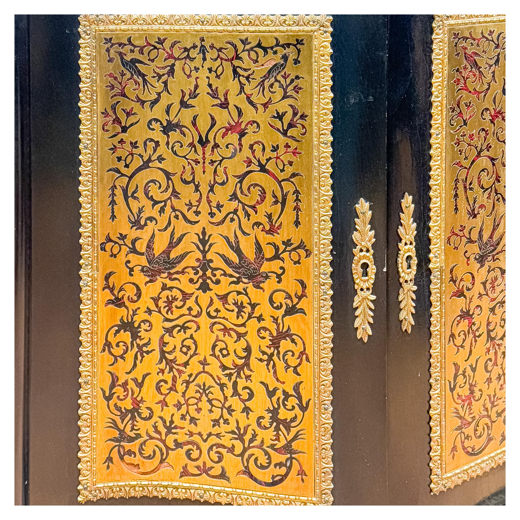 MUEBLE ENTREDÓS BOULLE DE LA PRIMERA MITAD DE SIGLO XX