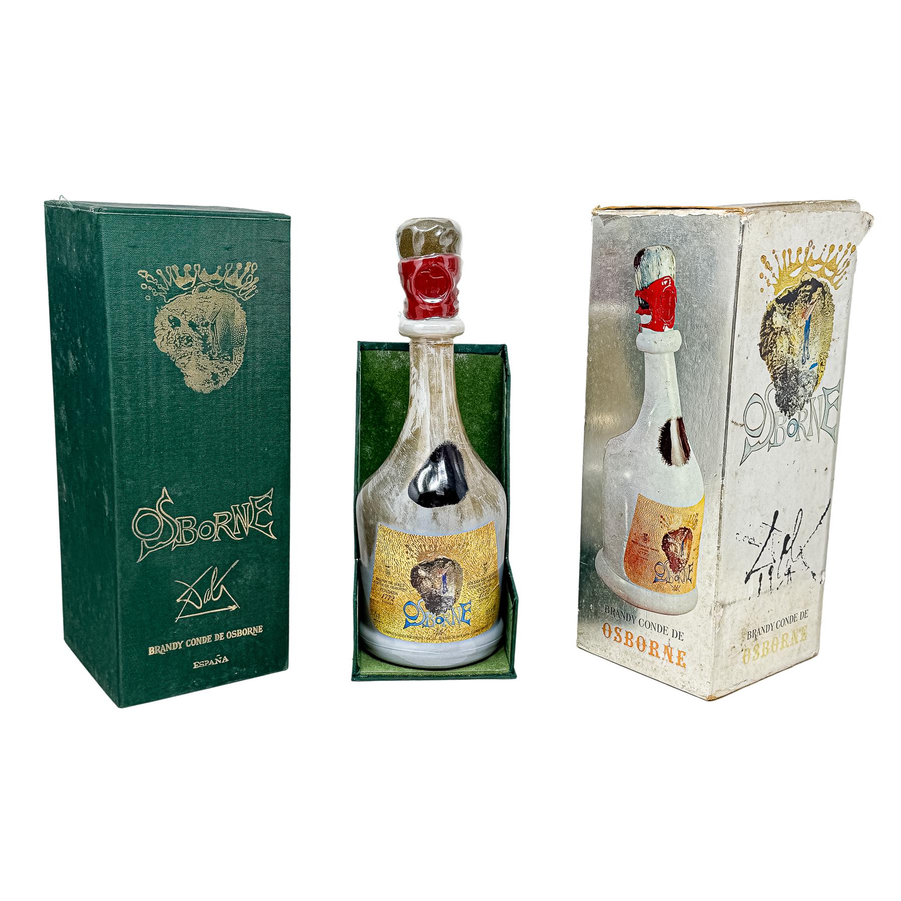 BOTELLA BRANDY CONDE DE OSBRONE DALÍ