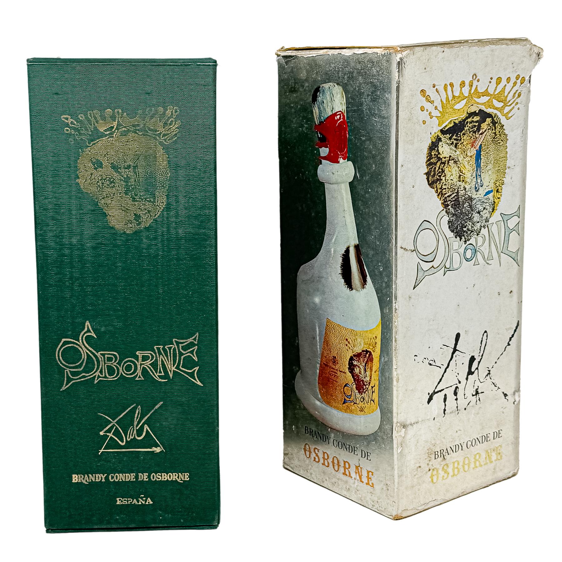 BOTELLA BRANDY CONDE DE OSBRONE DALÍ