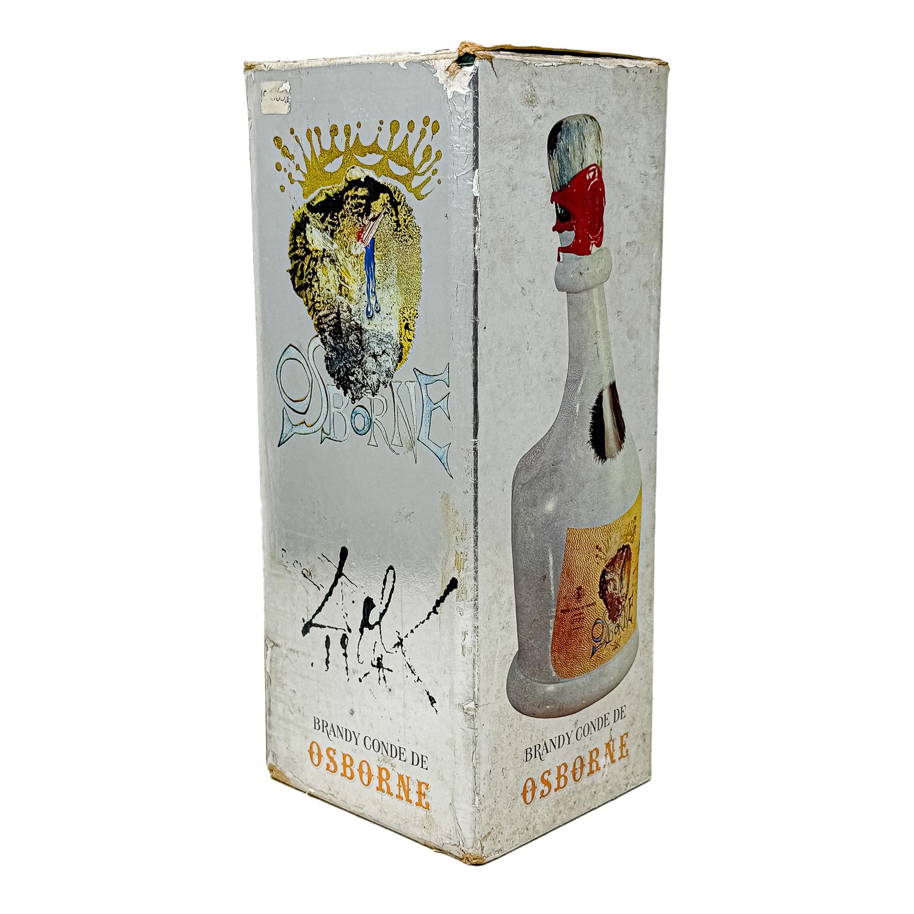 BOTELLA BRANDY CONDE DE OSBRONE DALÍ