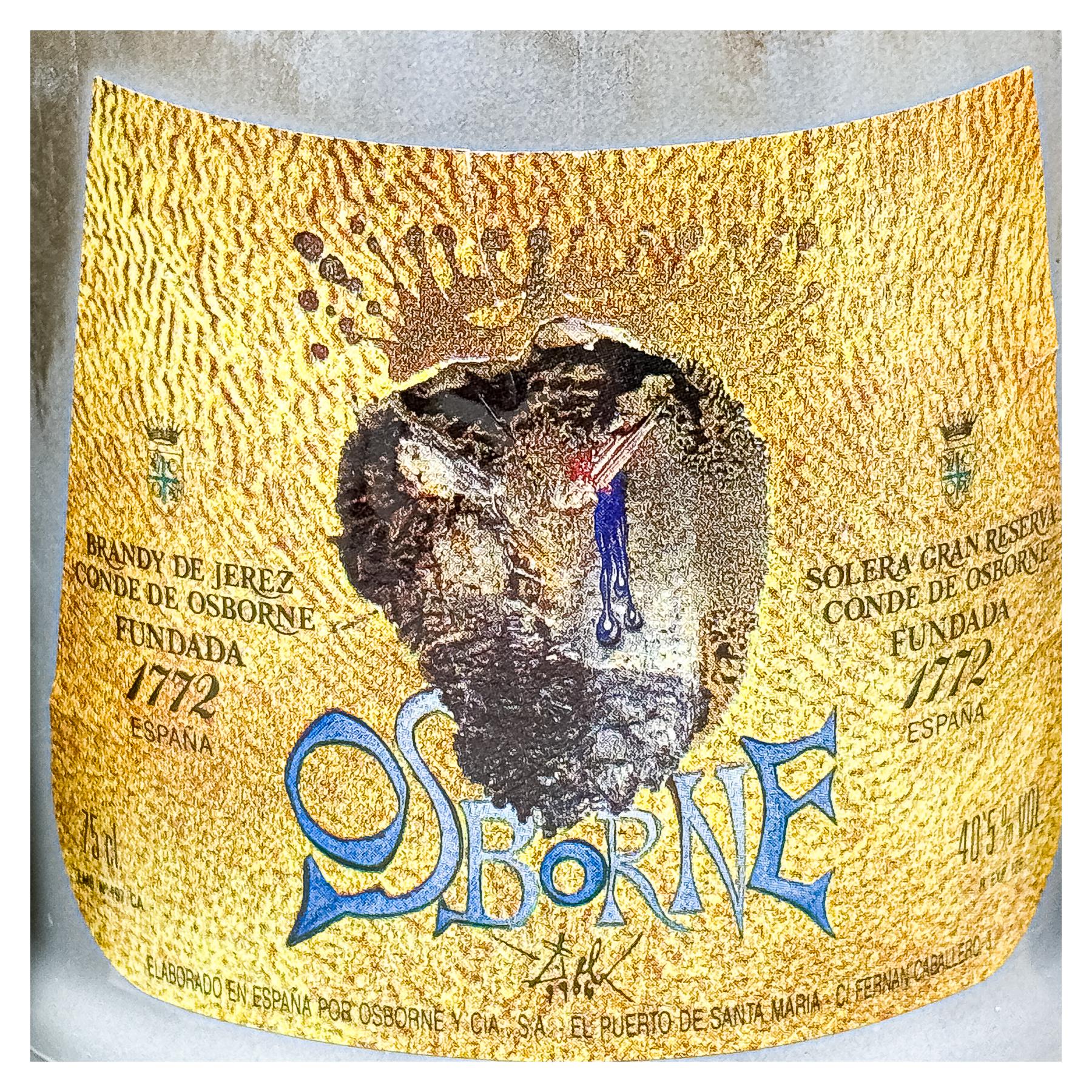 BOTELLA BRANDY CONDE DE OSBRONE DALÍ
