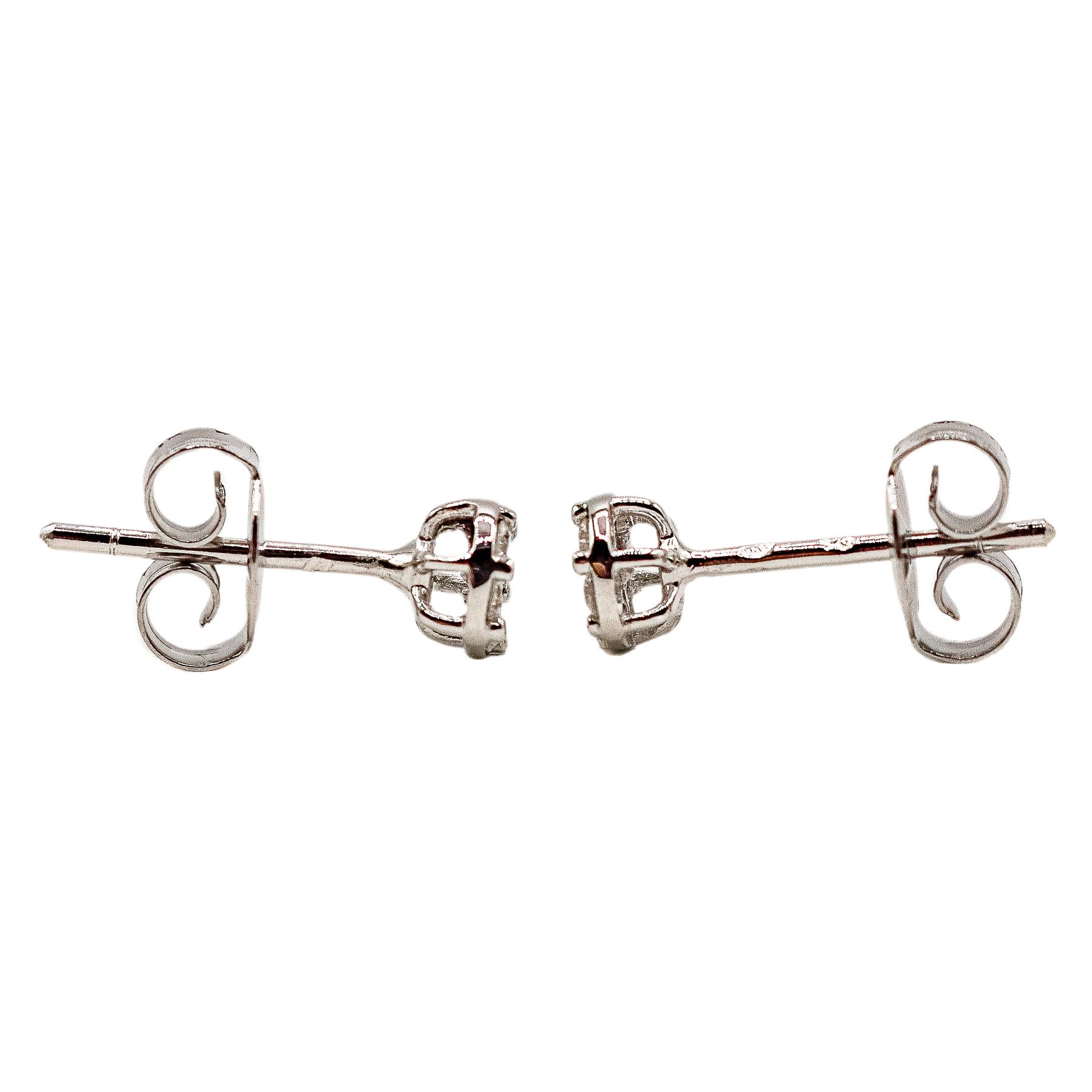 PENDIENTES ROSETÓN CON BRILLANTES