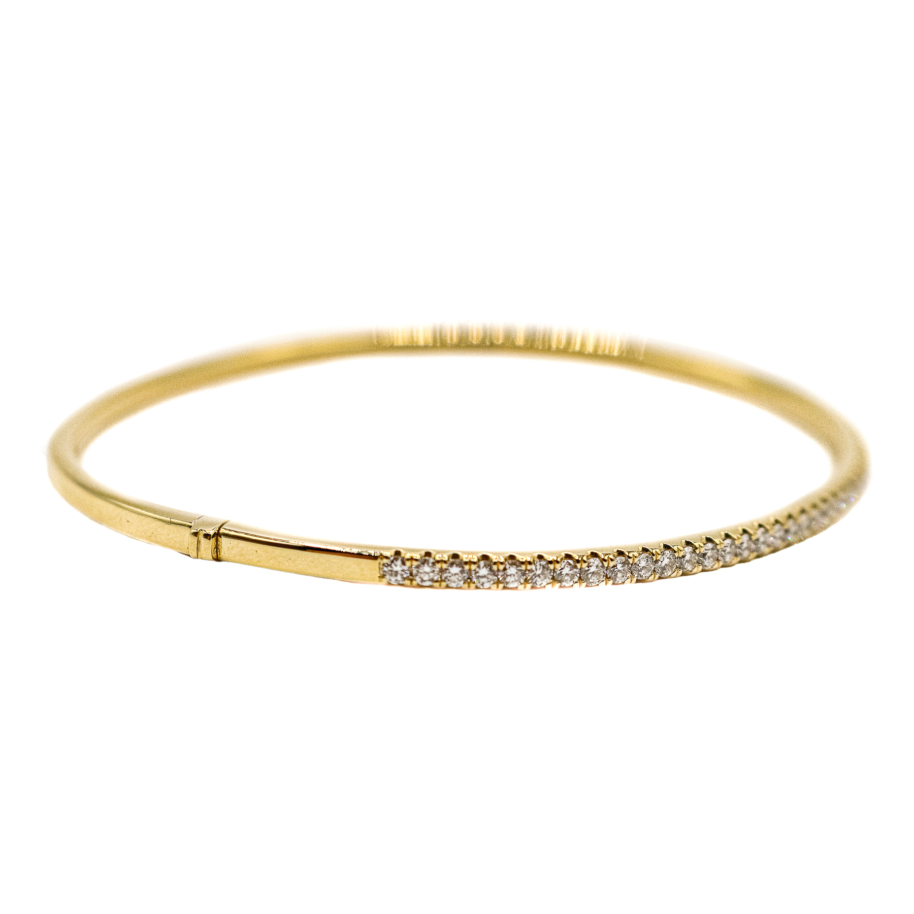 PULSERA ESCLAVA CON BRILLANTES