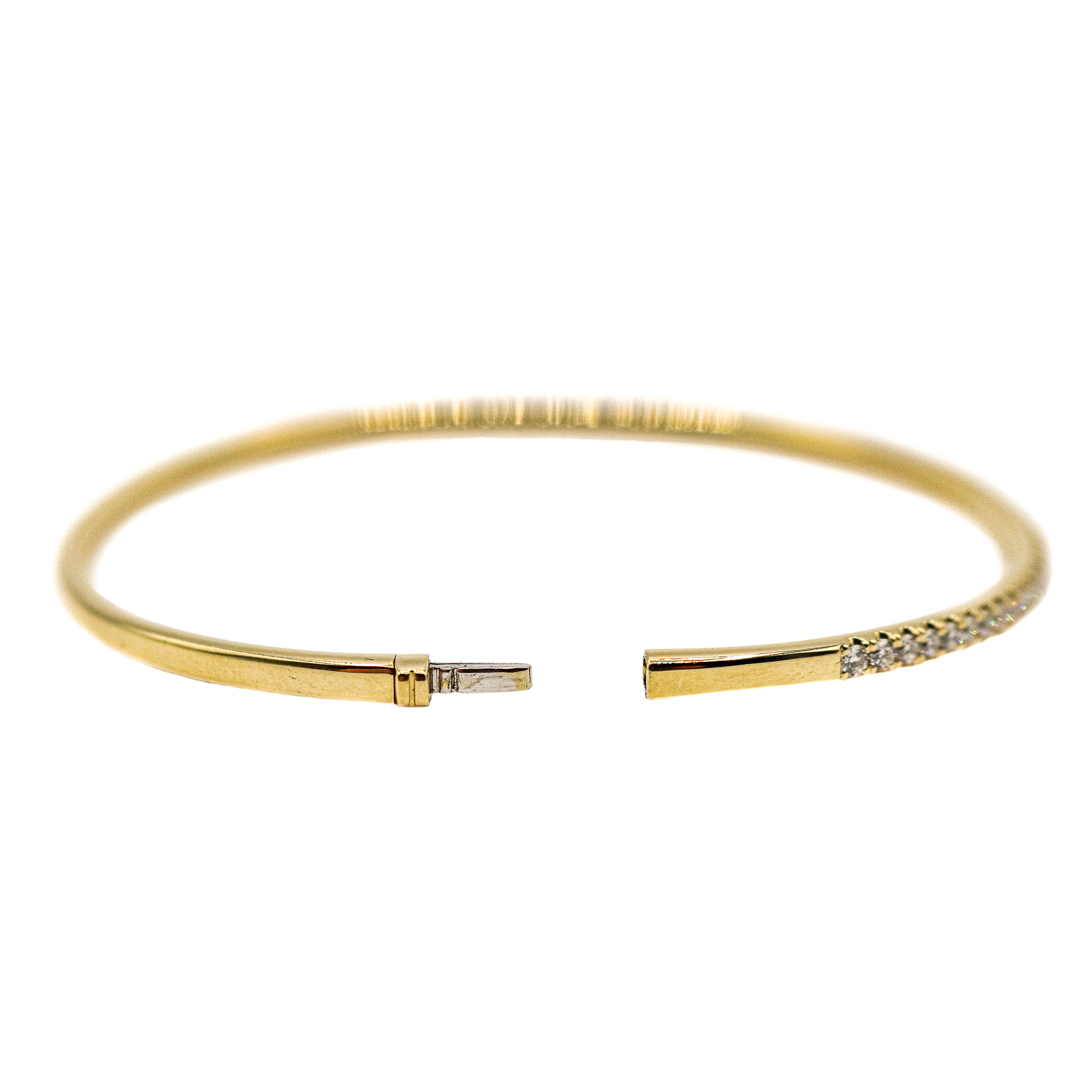 PULSERA ESCLAVA CON BRILLANTES