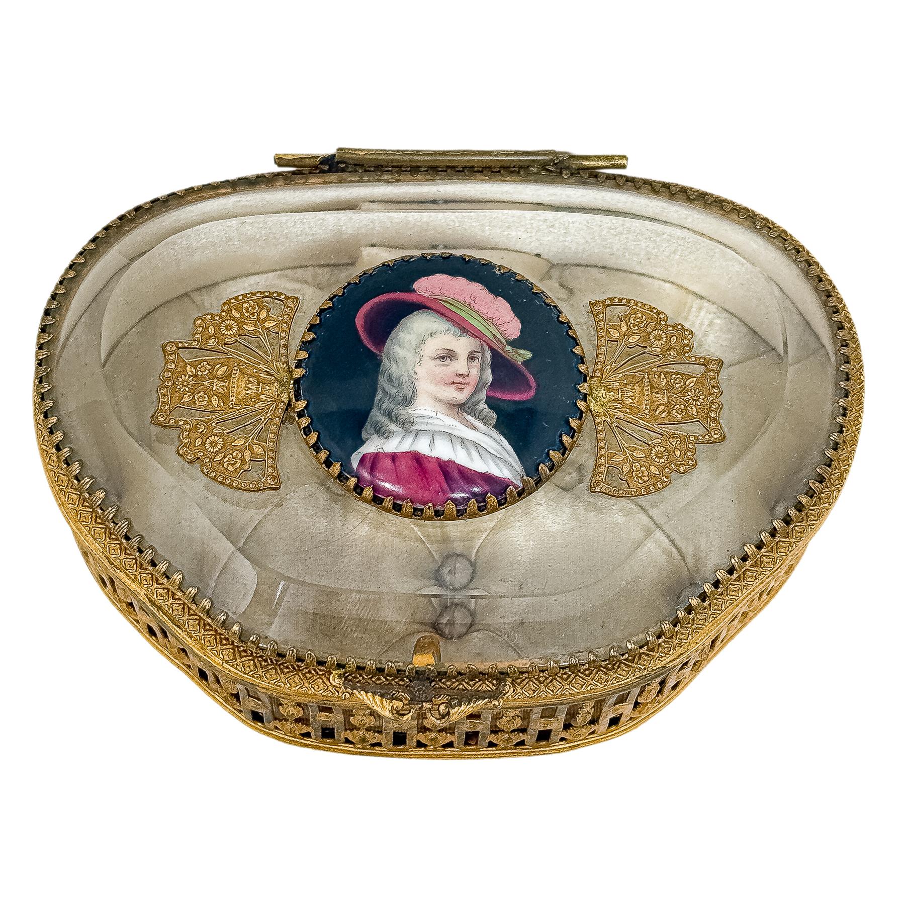  CAJA JOYERO DEL PRIMER TERCIO DEL SIGLO XX